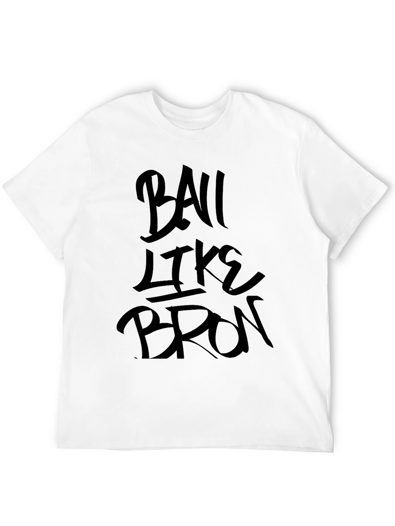 Ball Like Bron Graphic Tee - Black