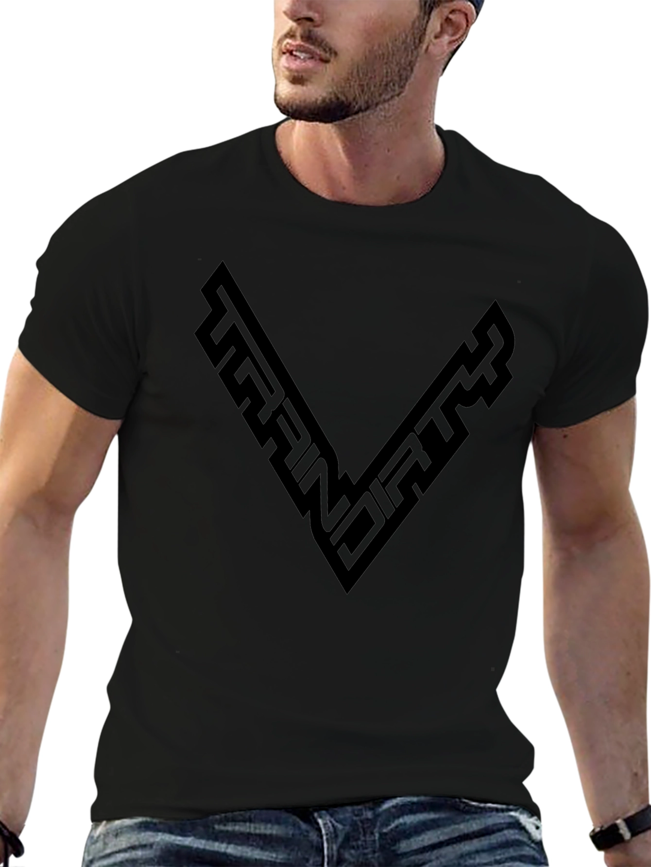 Train Dirty Black Graphic Tee - Mens Fitness Apparel