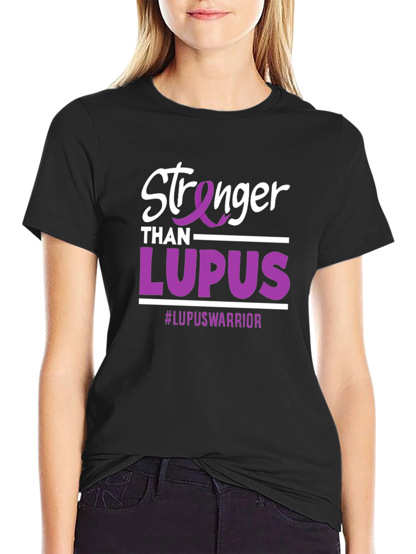 Stronger Than Lupus Awareness T-Shirt