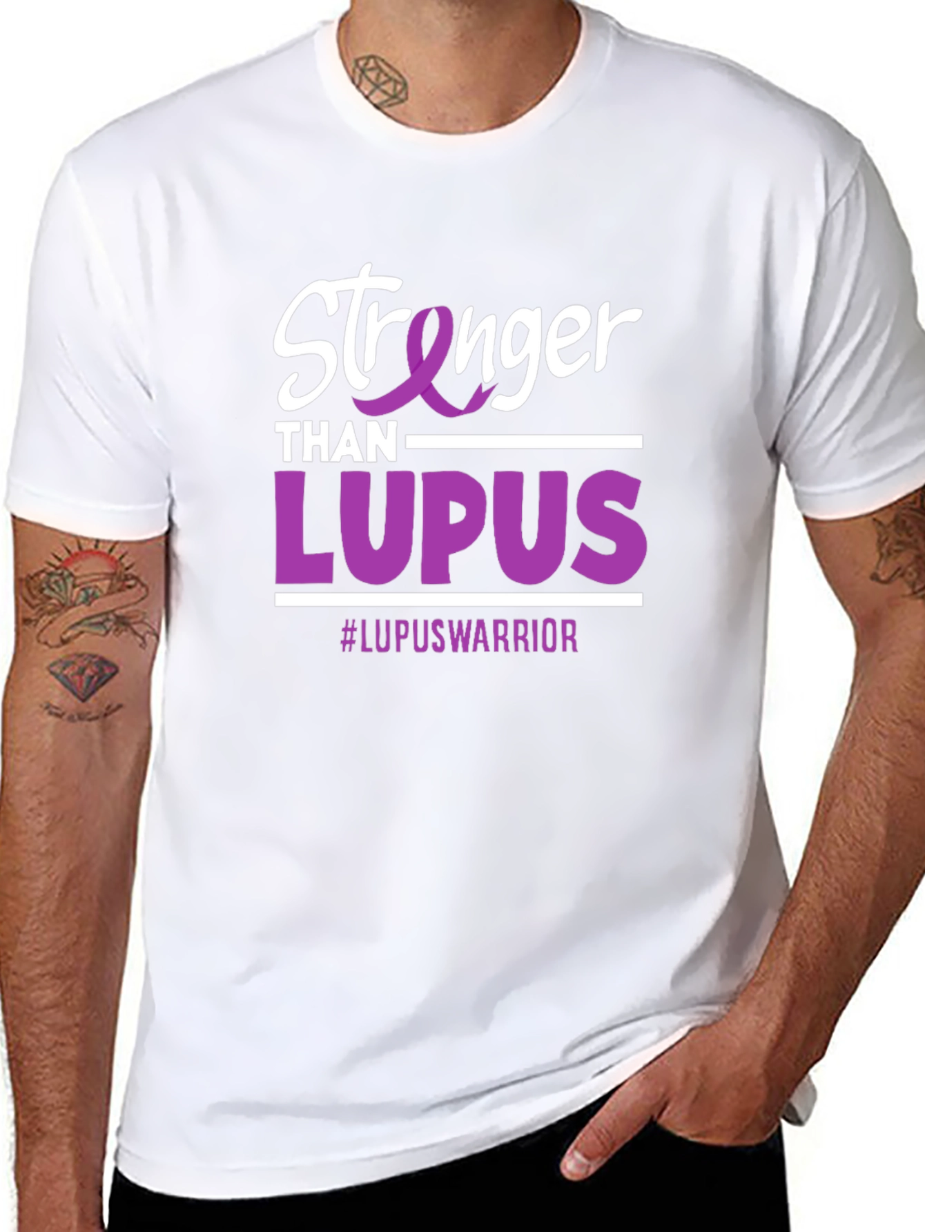 Stronger Than Lupus Awareness T-Shirt
