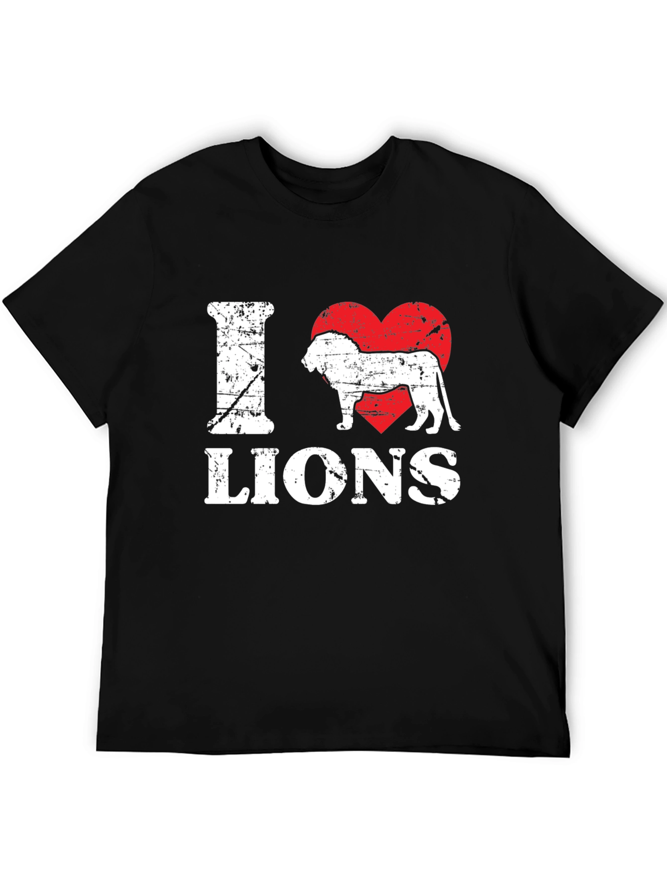 I Heart Lions Graphic Tee