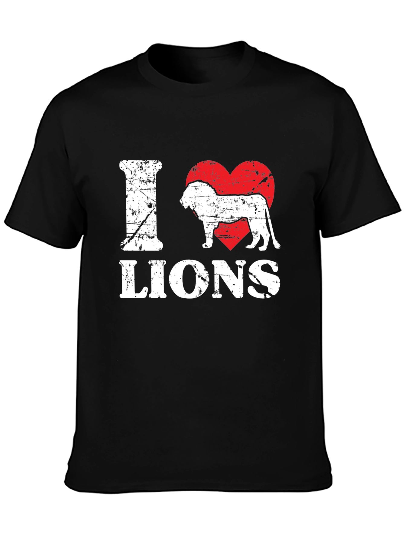 I Heart Lions Graphic Tee