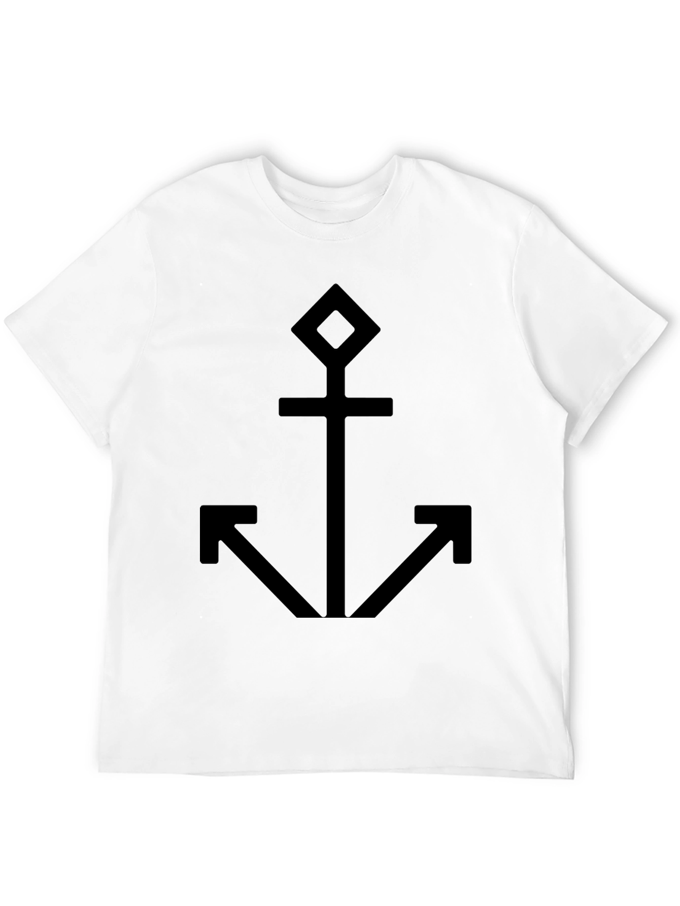 Anchor Graphic Black T-Shirt