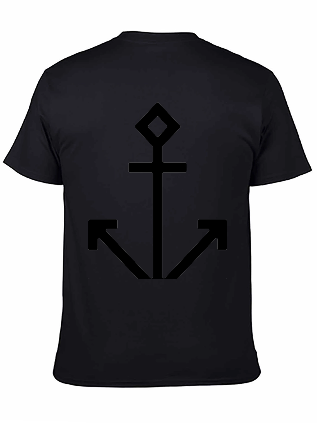 Anchor Graphic Black T-Shirt