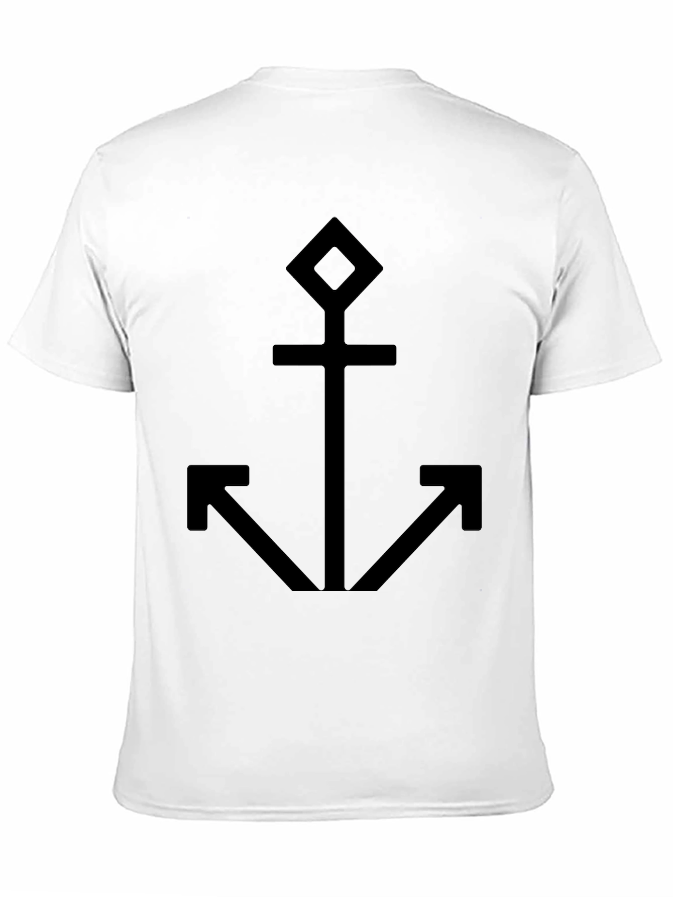 Anchor Graphic Black T-Shirt