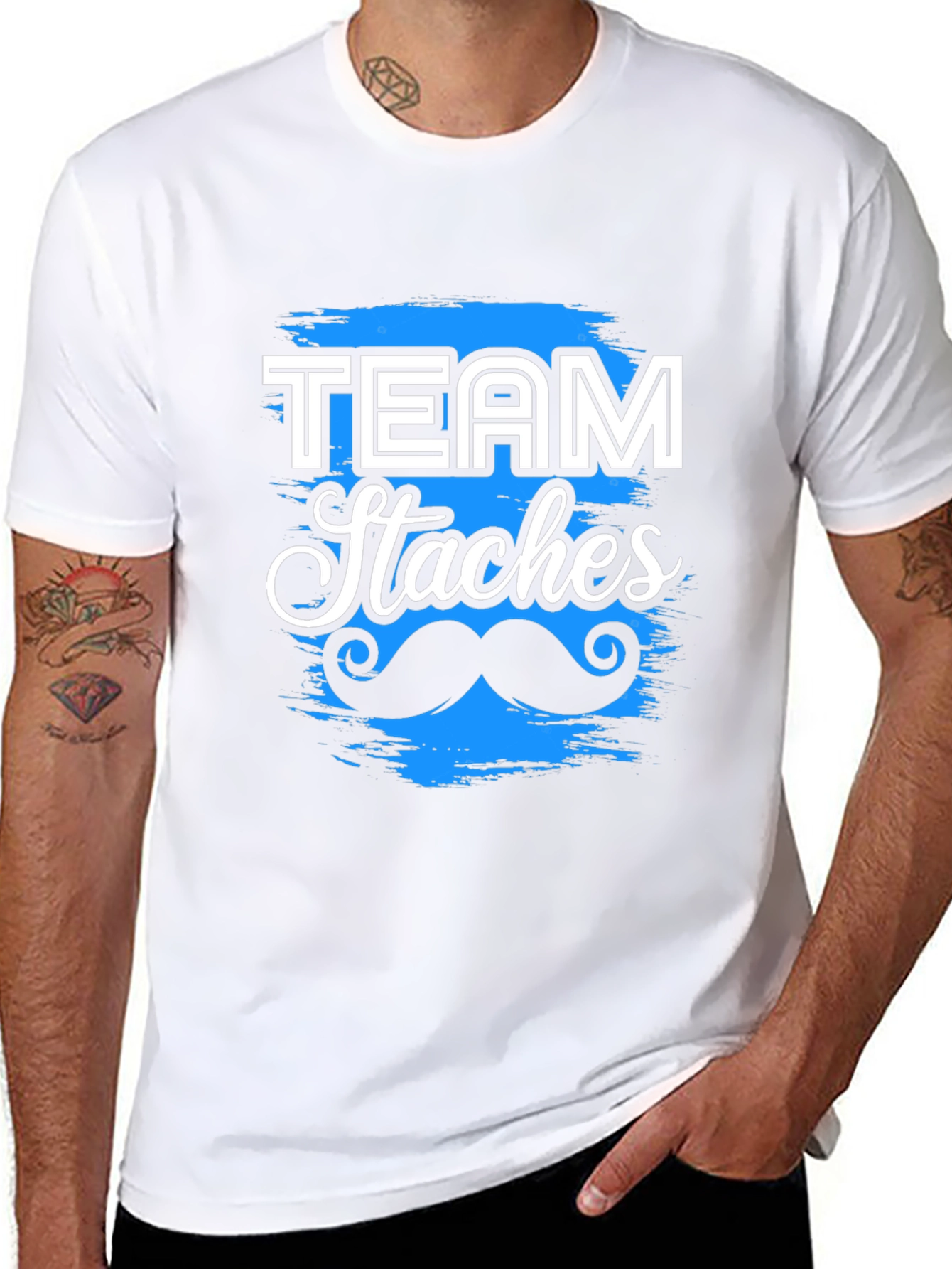 Team Staches T-Shirt