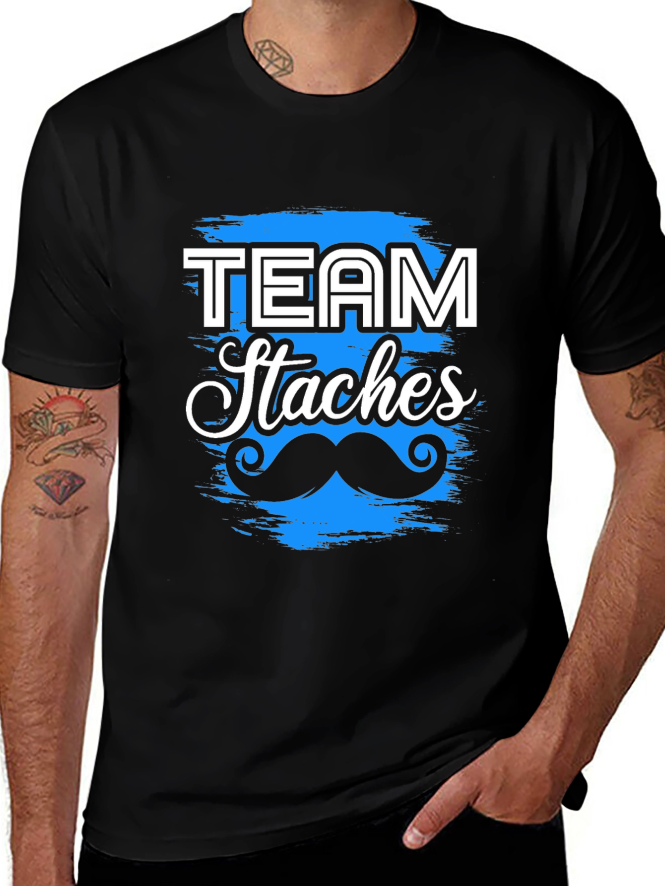 Team Staches T-Shirt