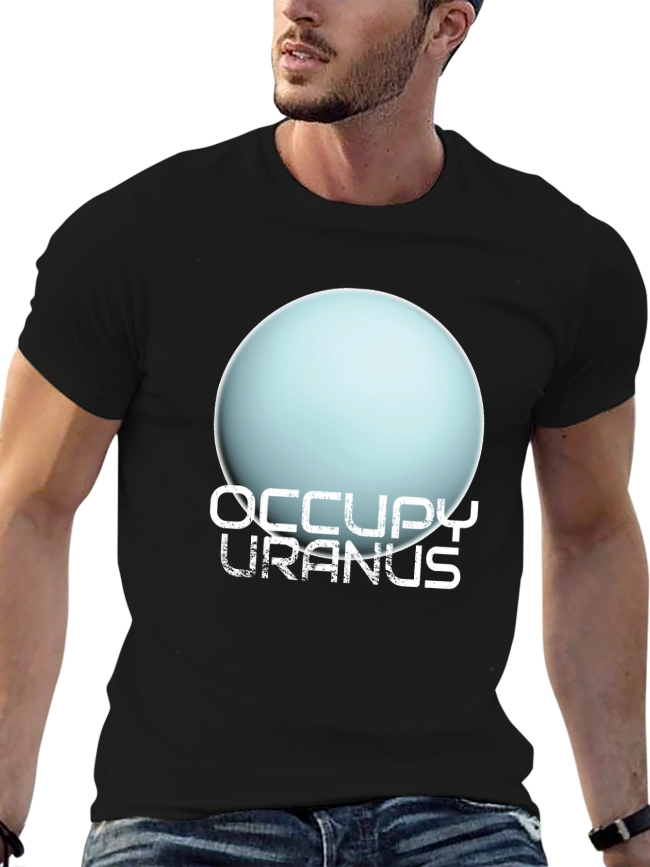 Occupy Uranus T-Shirt - Funny Space Tee