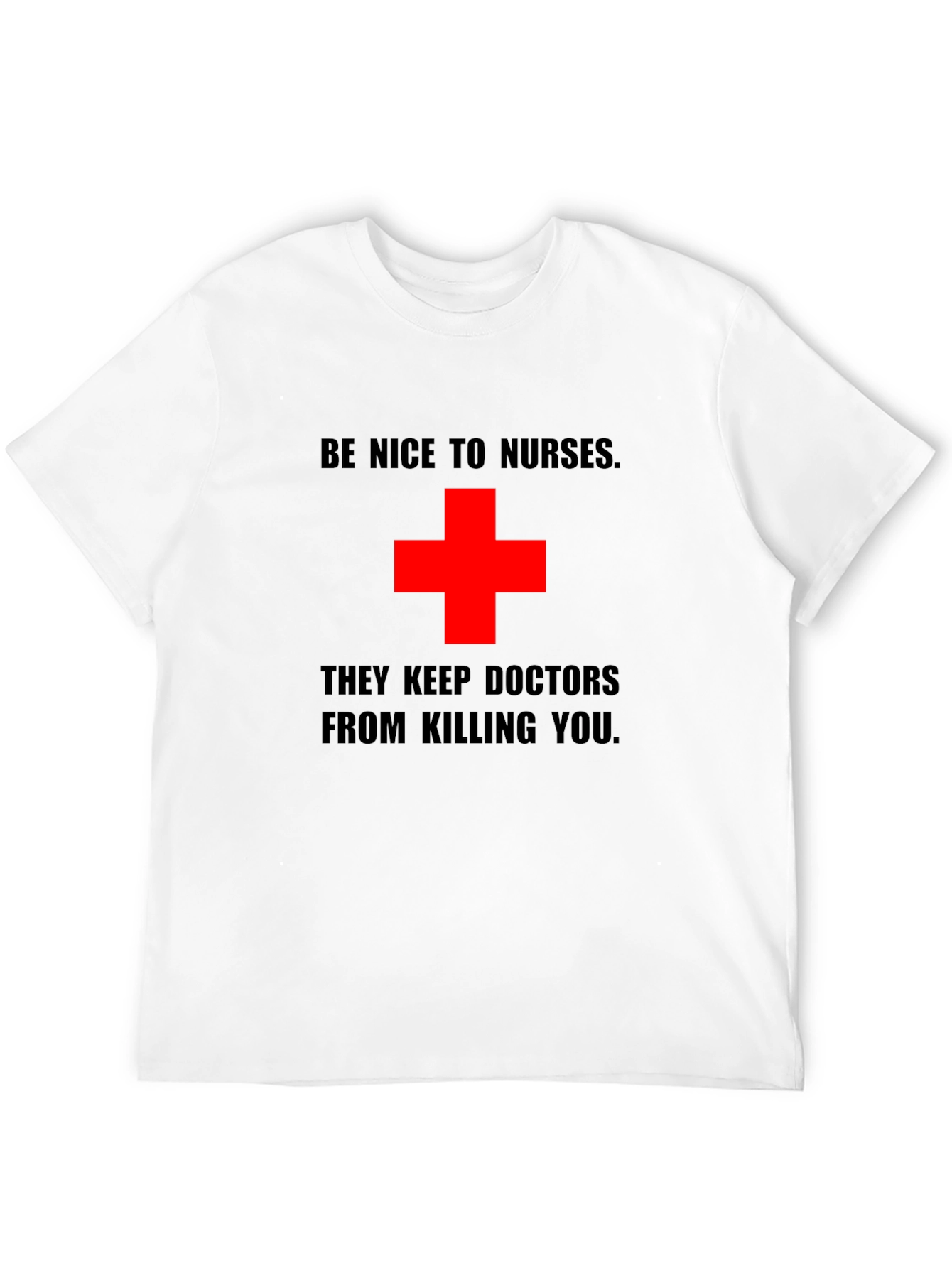 Be Nice to Nurses Graphic Tee