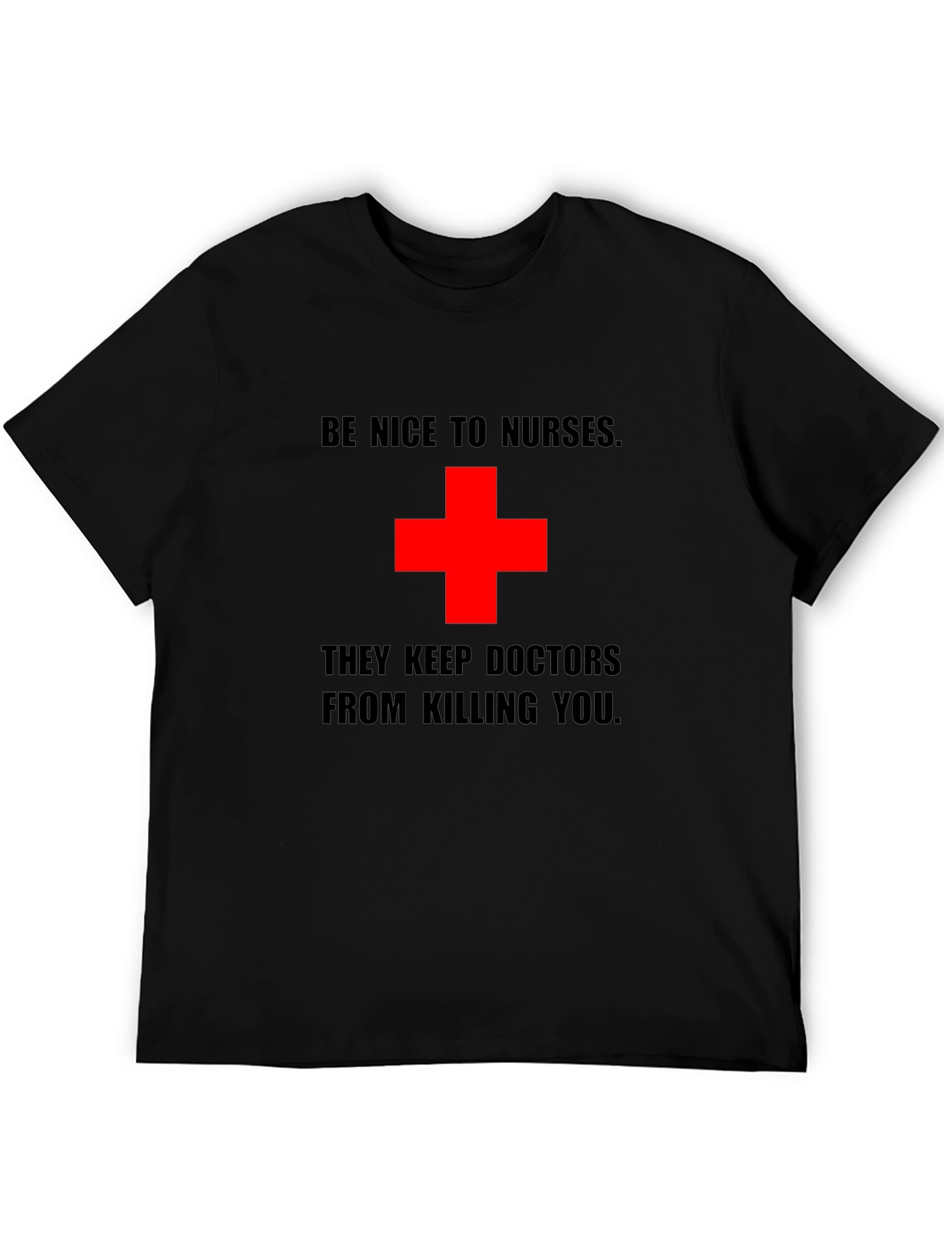 Be Nice to Nurses Graphic Tee