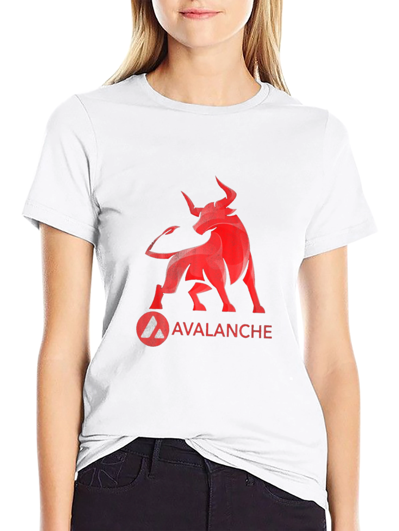 Avalanche Bull Graphic Tee - Black