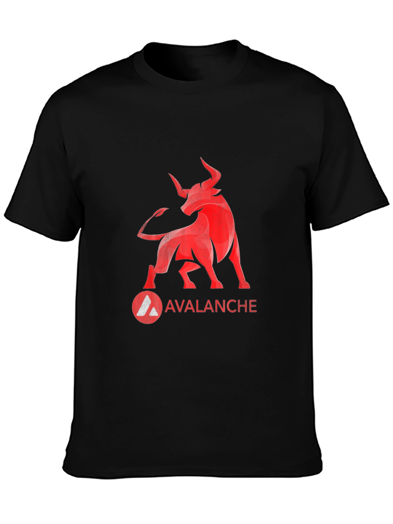 Avalanche Bull Graphic Tee - Black