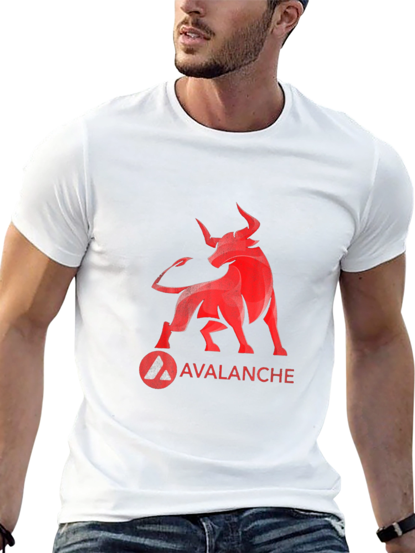 Avalanche Bull Graphic Tee - Black