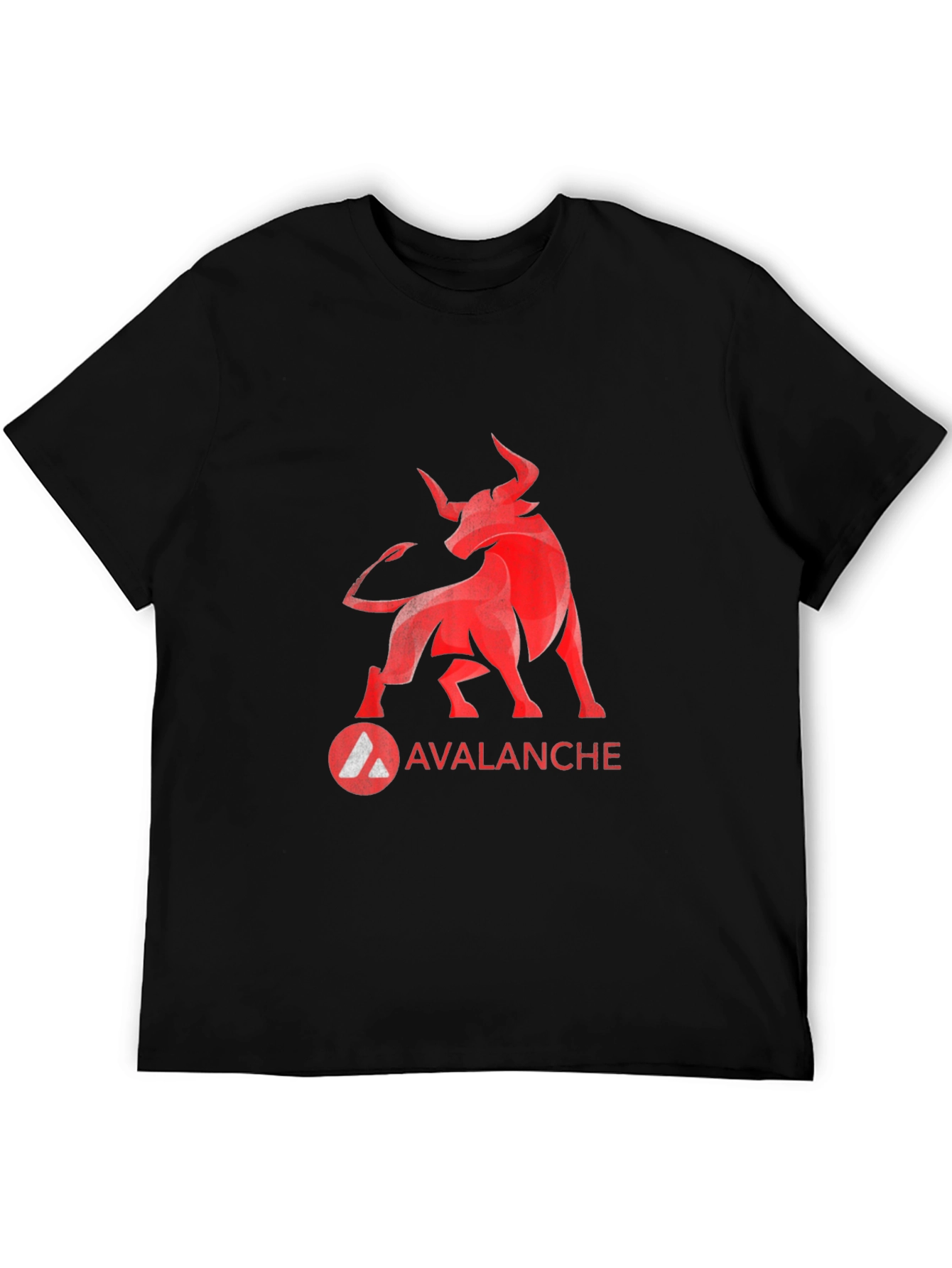 Avalanche Bull Graphic Tee - Black