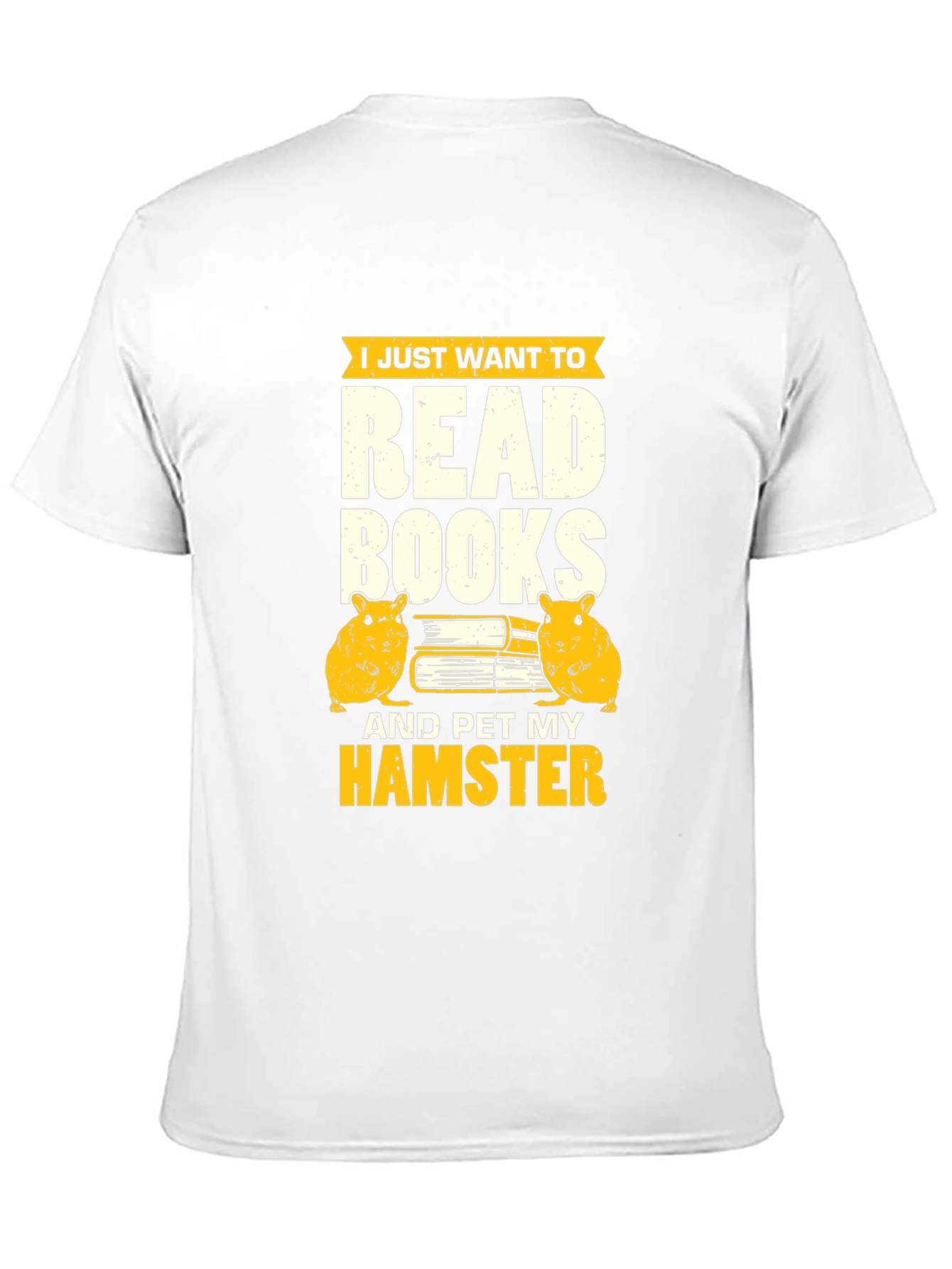 Read Books and Pet My Hamster Graphic T-Shirt