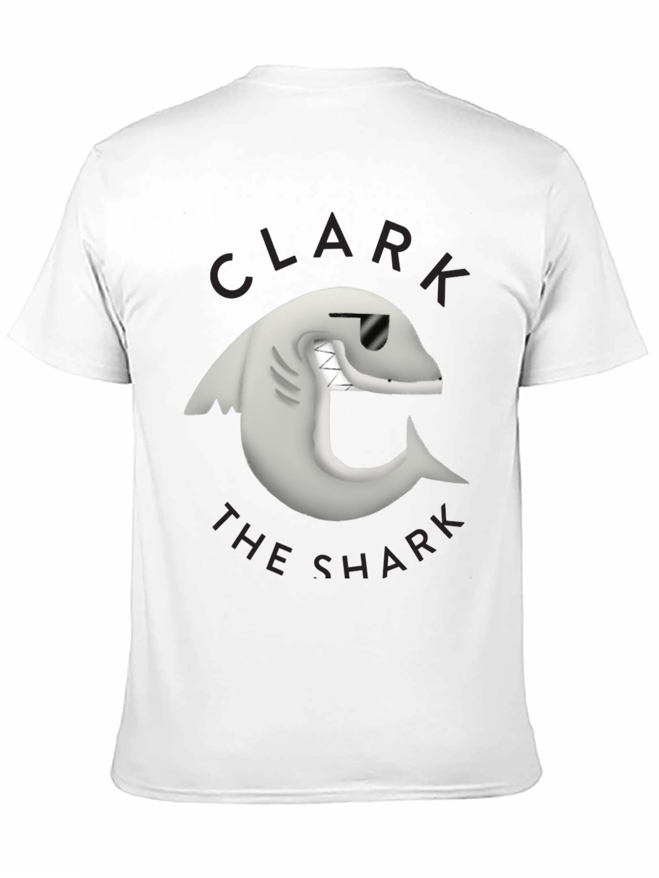 Clark the Shark Graphic Tee - Black