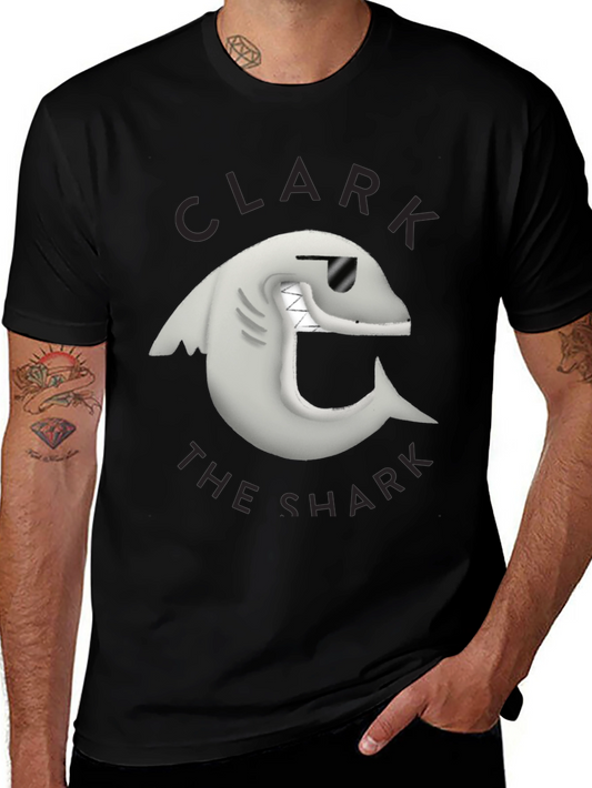 Clark the Shark Graphic Tee - Black