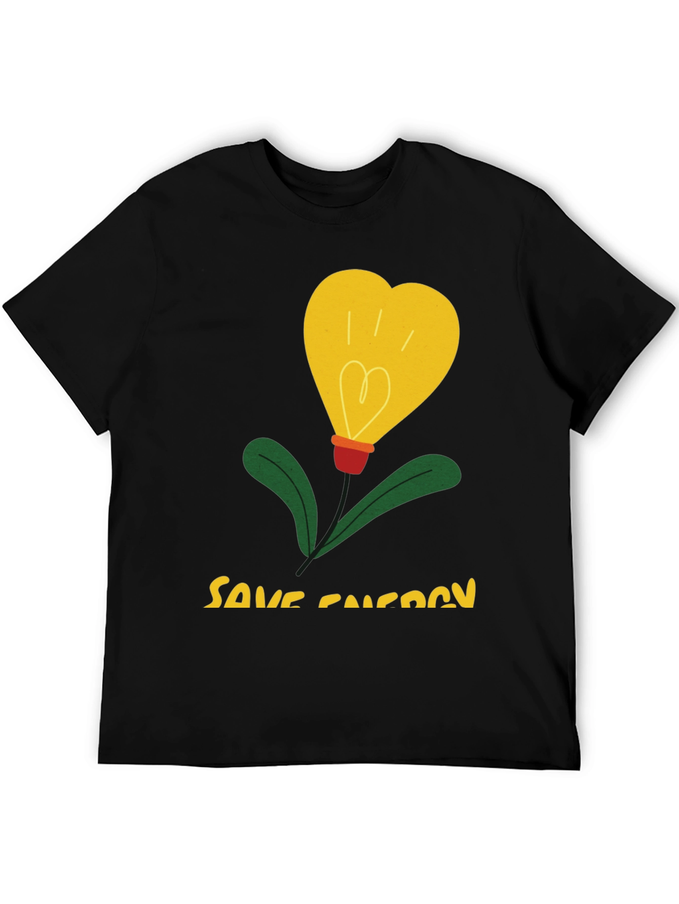 Eco-Friendly Save Energy Graphic Tee