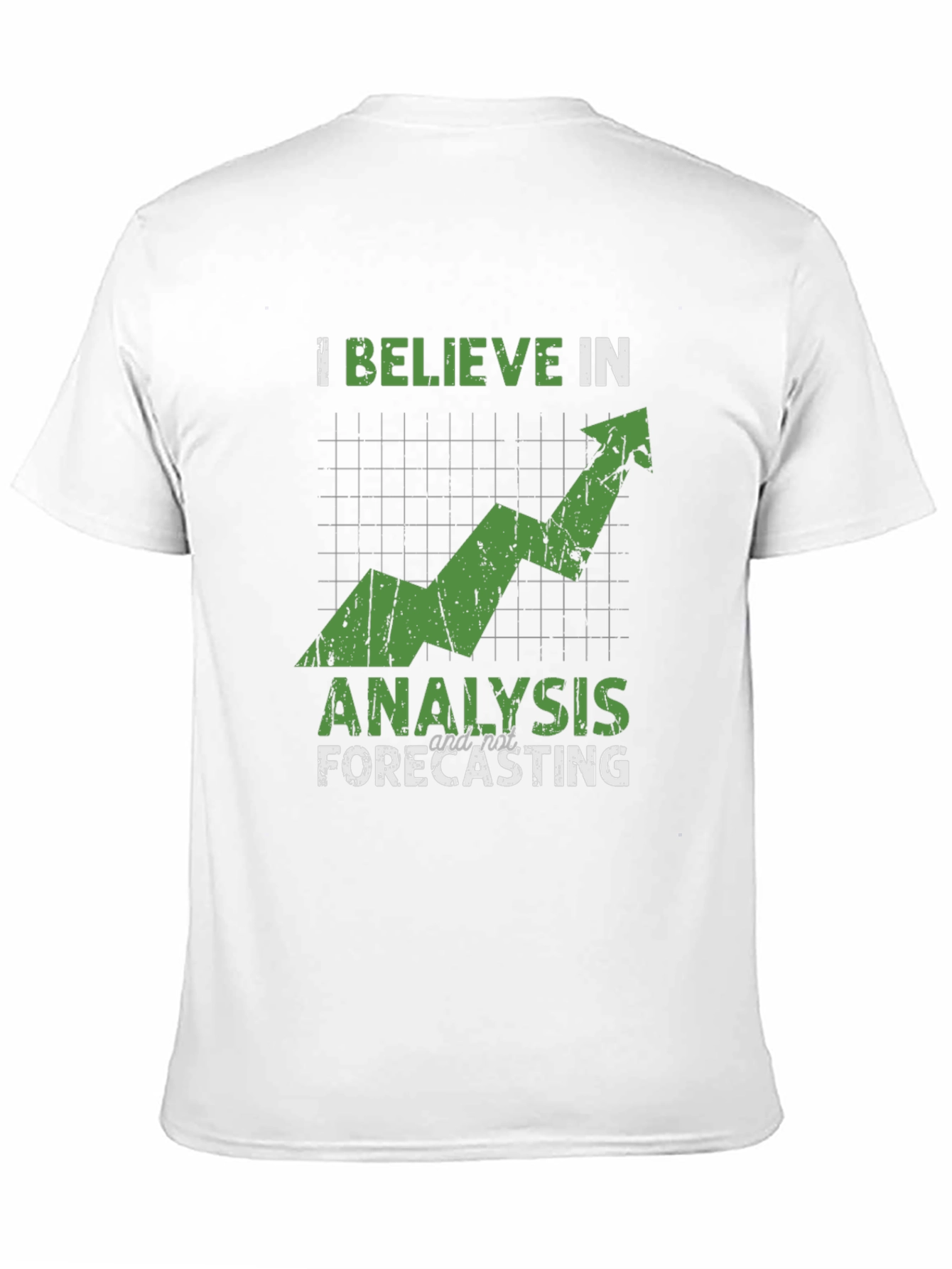 I Believe in Analysis Graphic Tee - Black