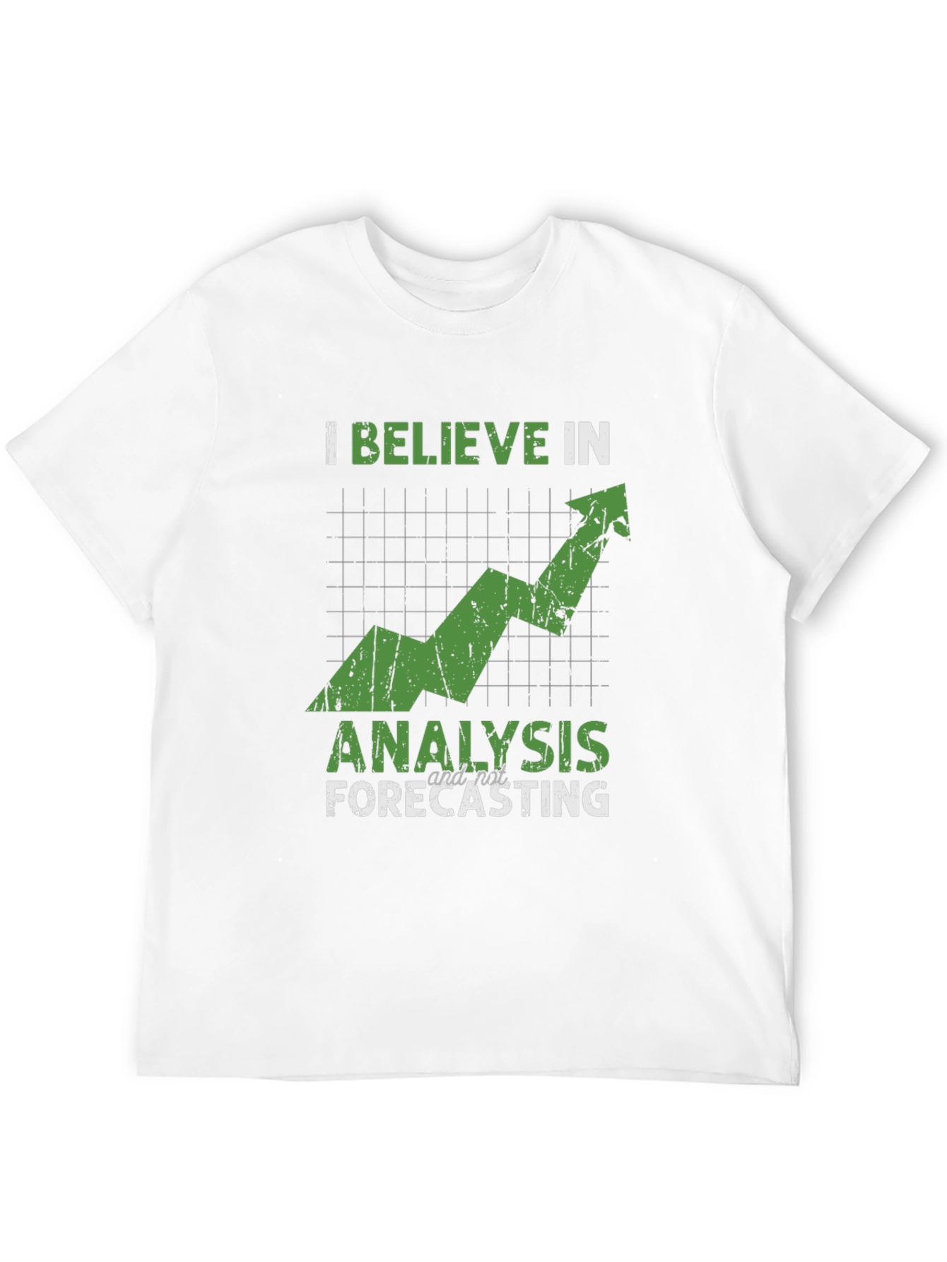 I Believe in Analysis Graphic Tee - Black