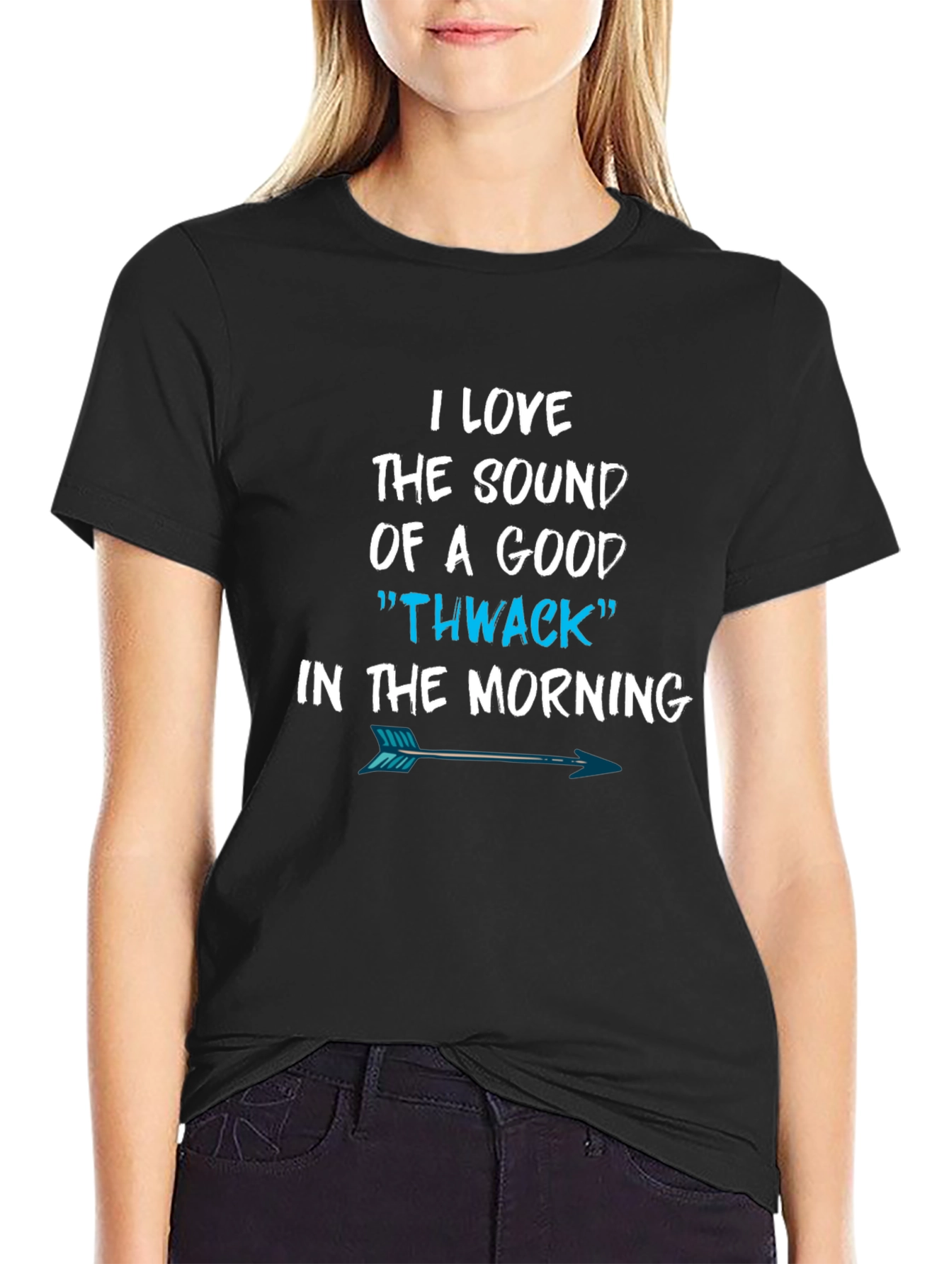 I Love Thwack Humor T-Shirt