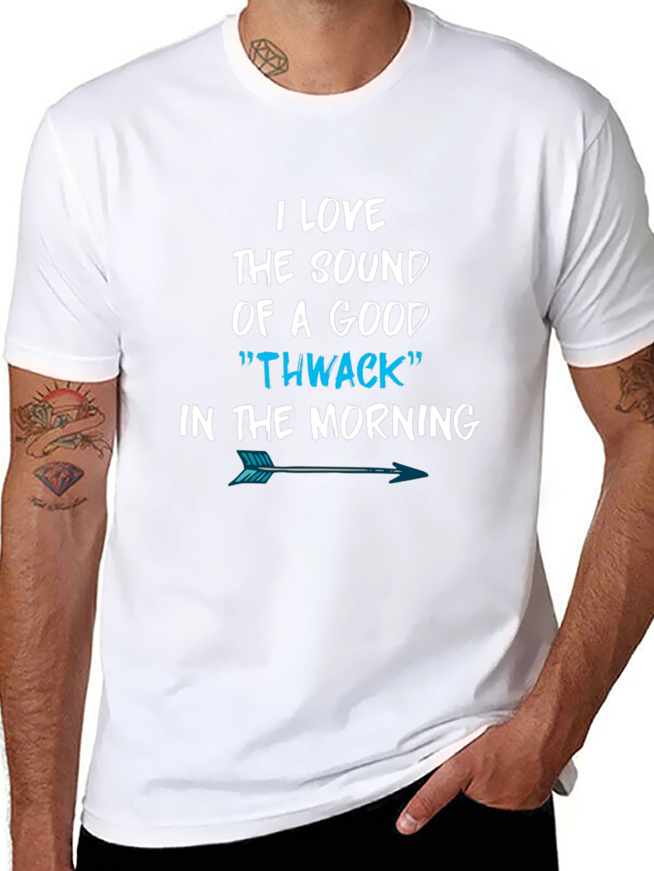 I Love Thwack Humor T-Shirt