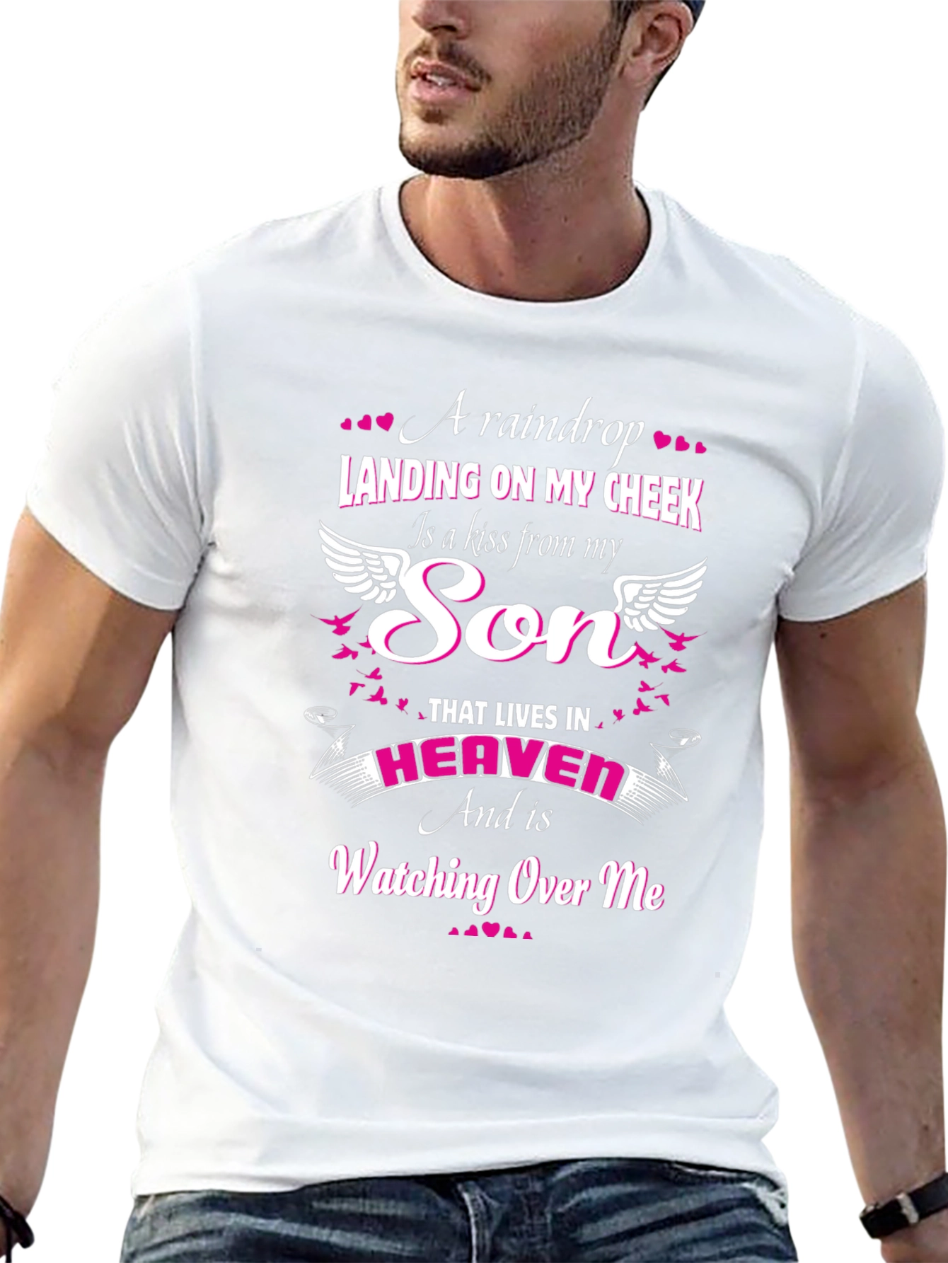 A Raindrop Son Memorial T-Shirt