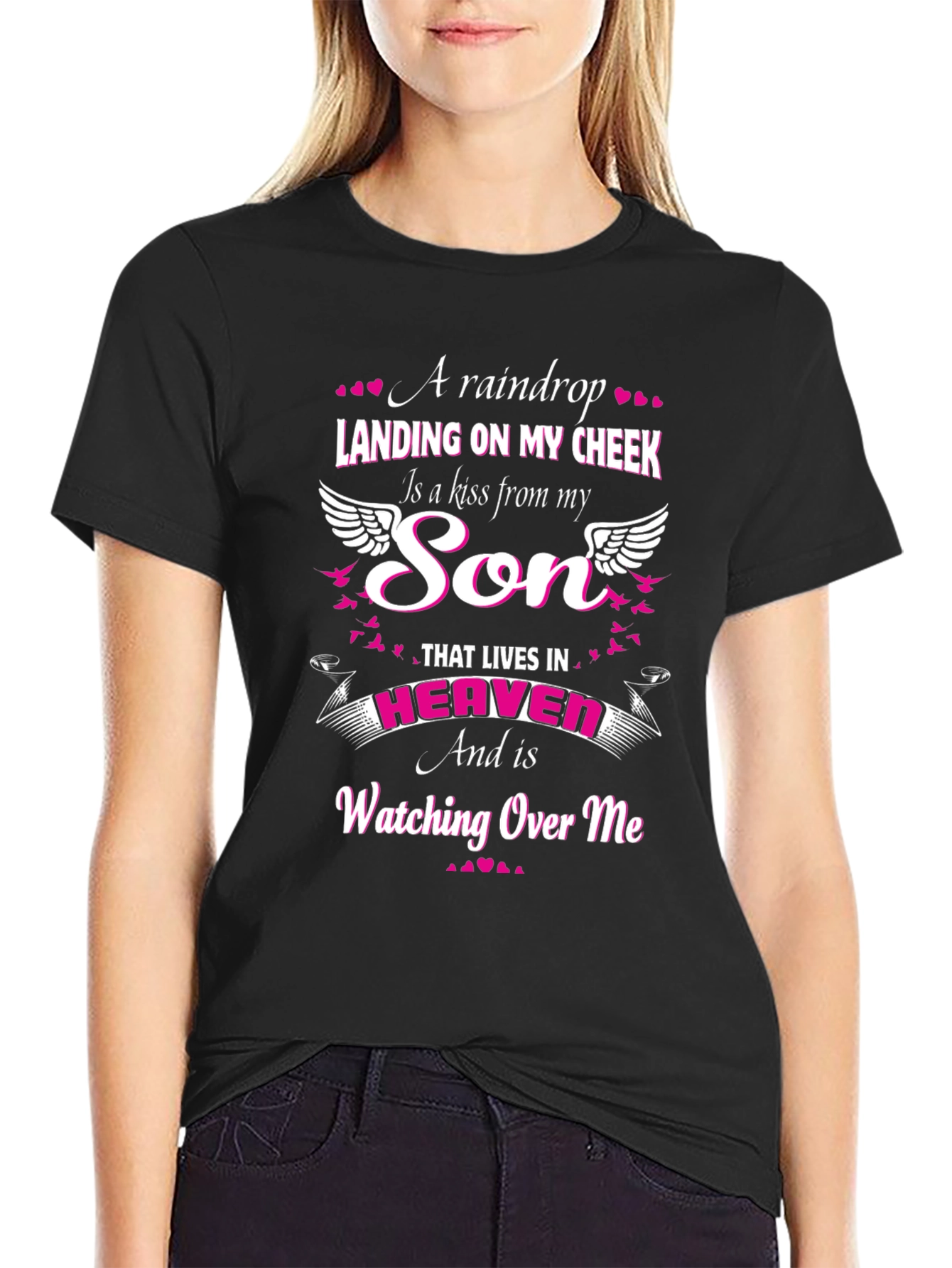 A Raindrop Son Memorial T-Shirt