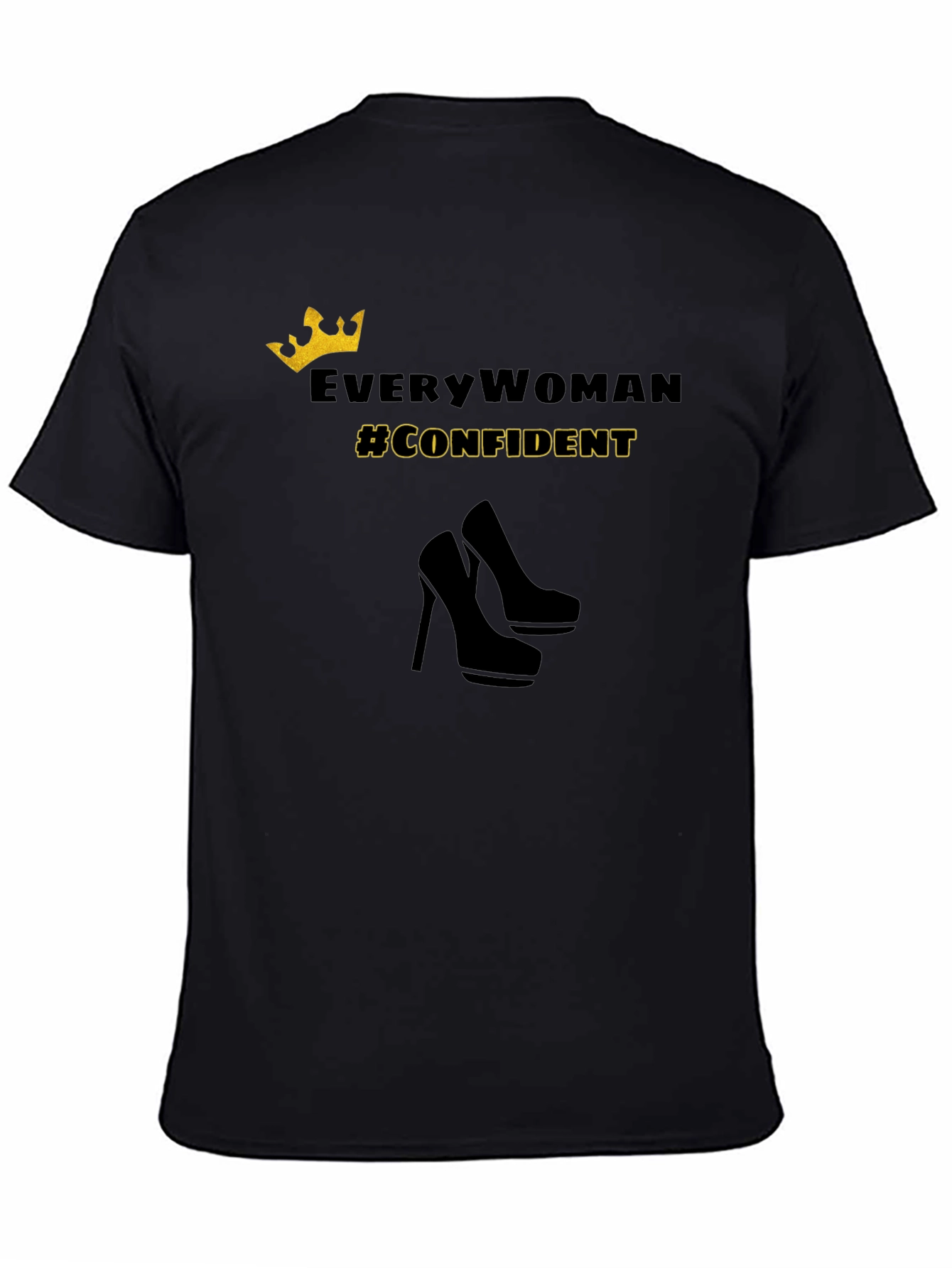 Confident Woman Graphic Tee - Stylish Empowerment Shirt
