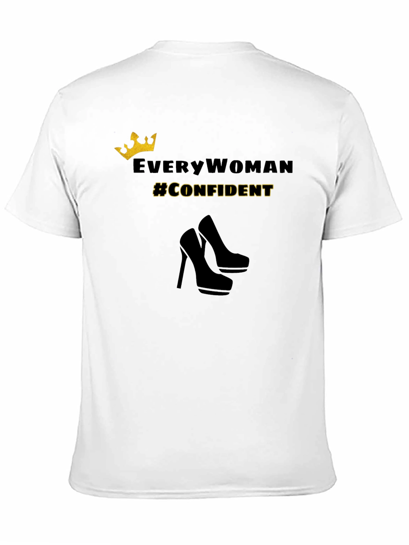 Confident Woman Graphic Tee - Stylish Empowerment Shirt