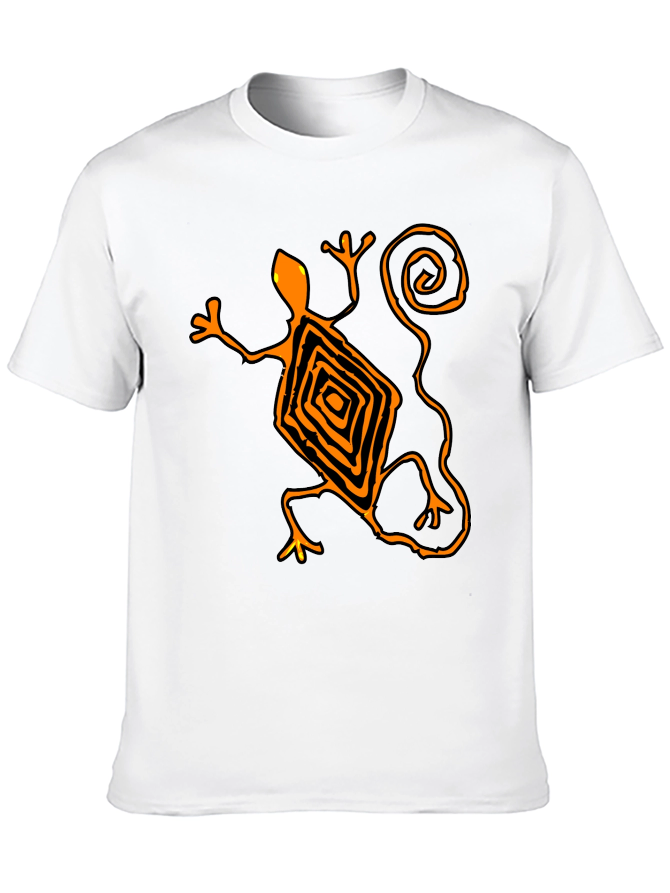 Lizard Graphic Tee - Mens Black T-Shirt