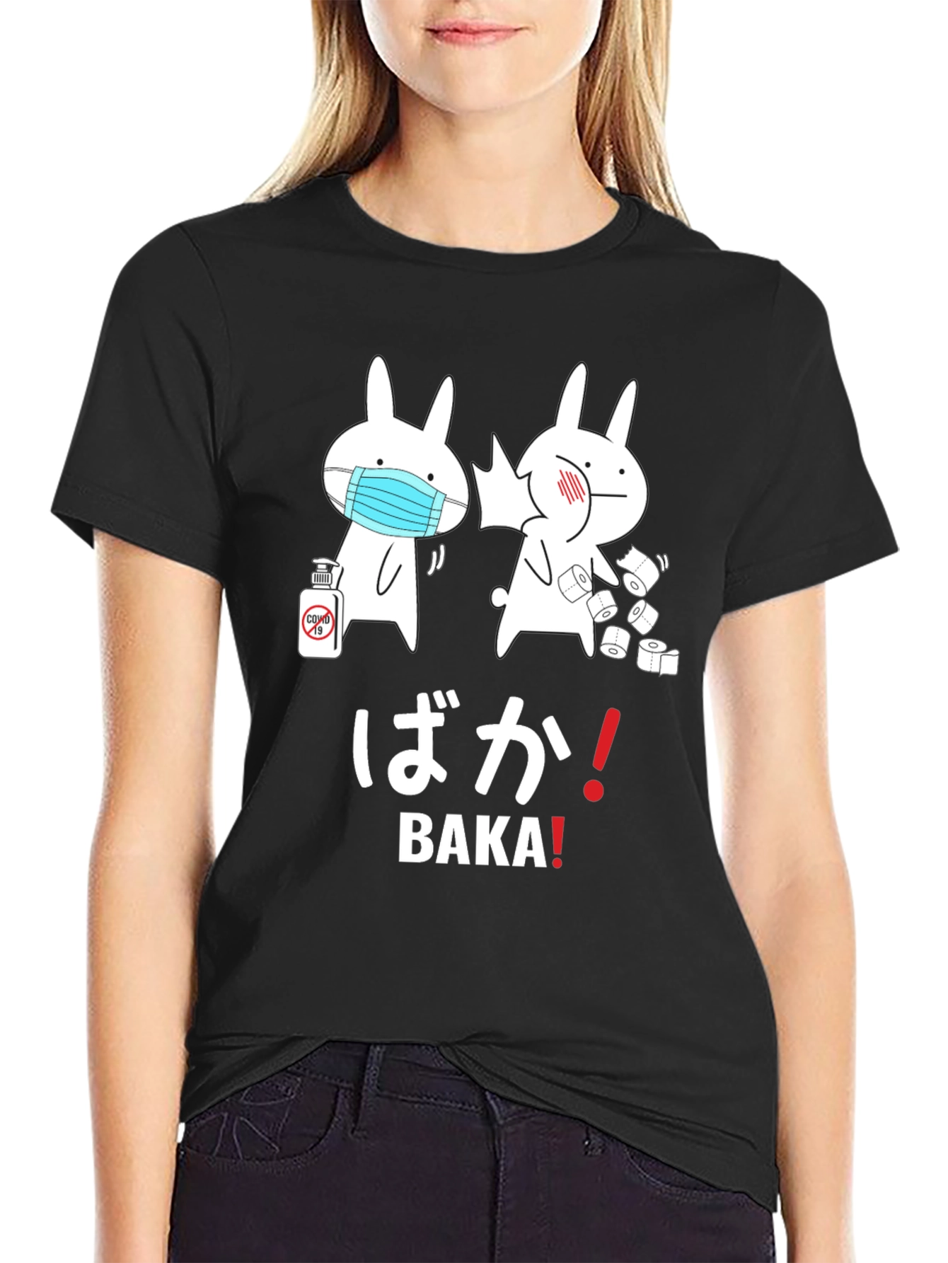 Baka! Pandemic Bunny T-Shirt