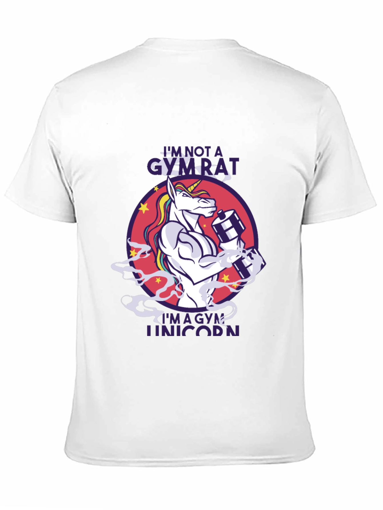 Gym Unicorn Graphic Tee