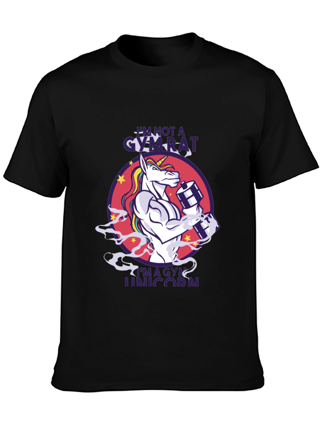 Gym Unicorn Graphic Tee