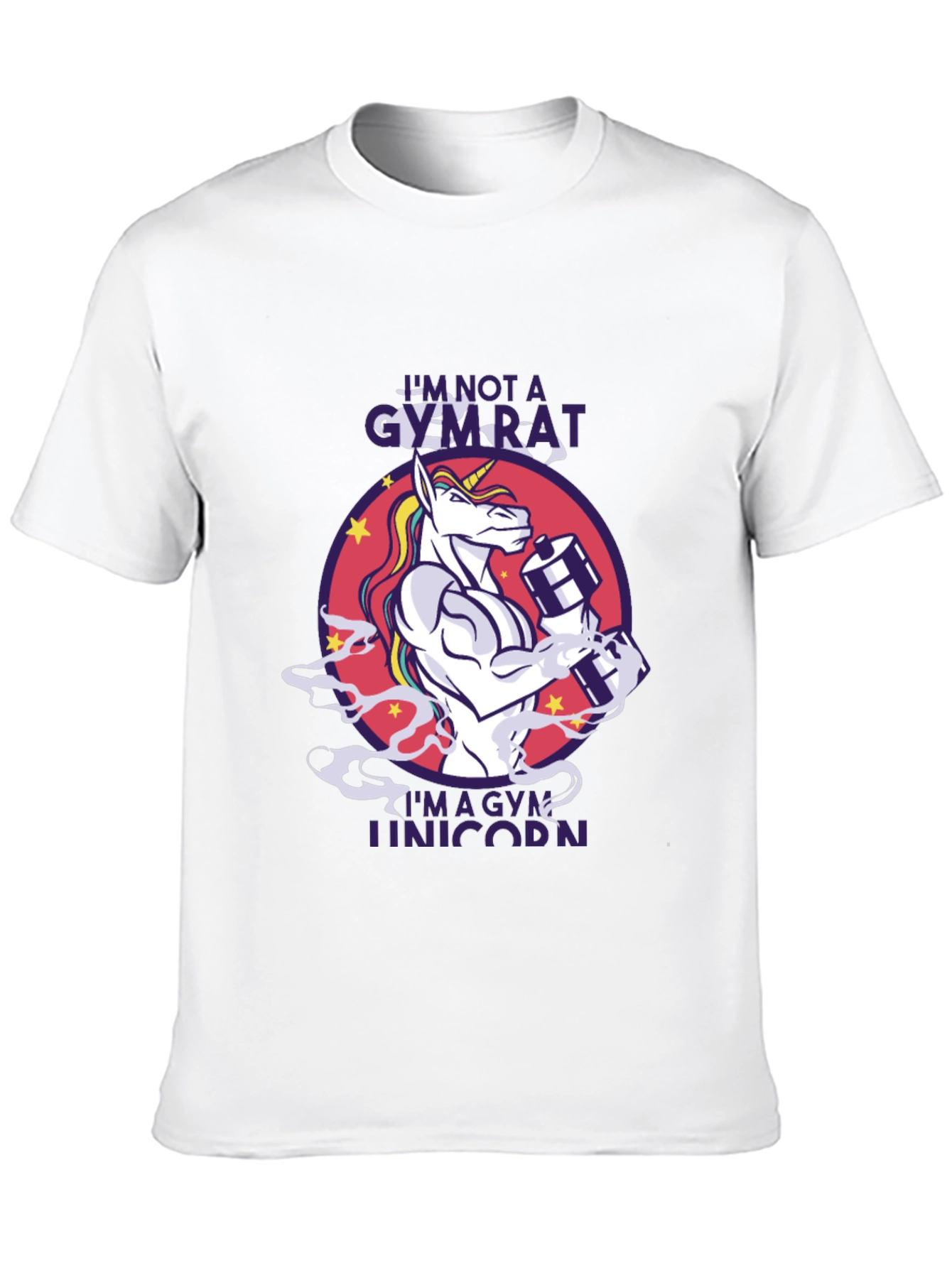 Gym Unicorn Graphic Tee