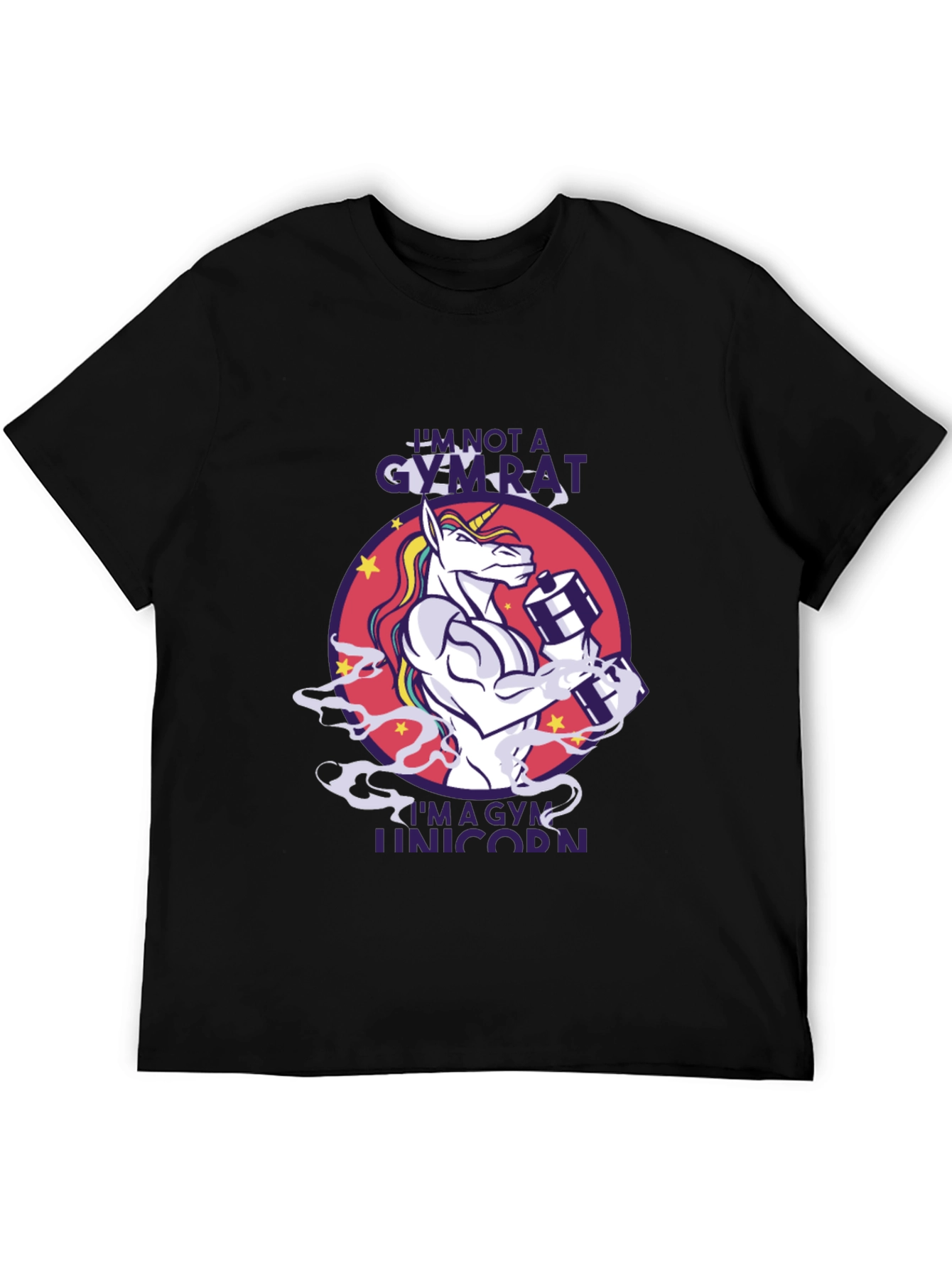 Gym Unicorn Graphic Tee