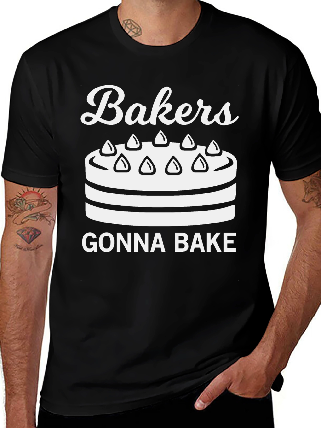 Bakers Gonna Bake T-Shirt - Funny Baking Tee