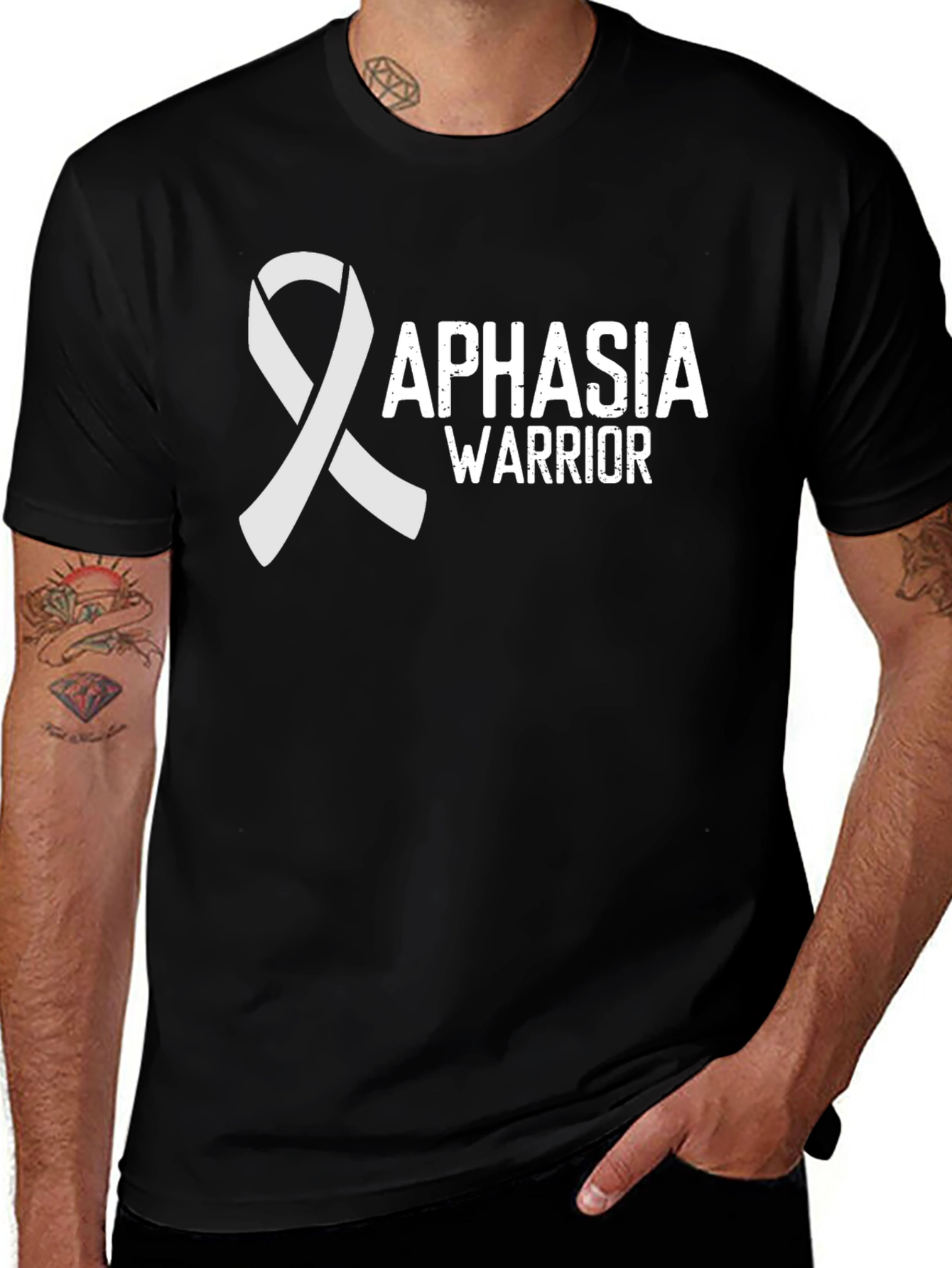 Aphasia Warrior T-Shirt - Awareness Support