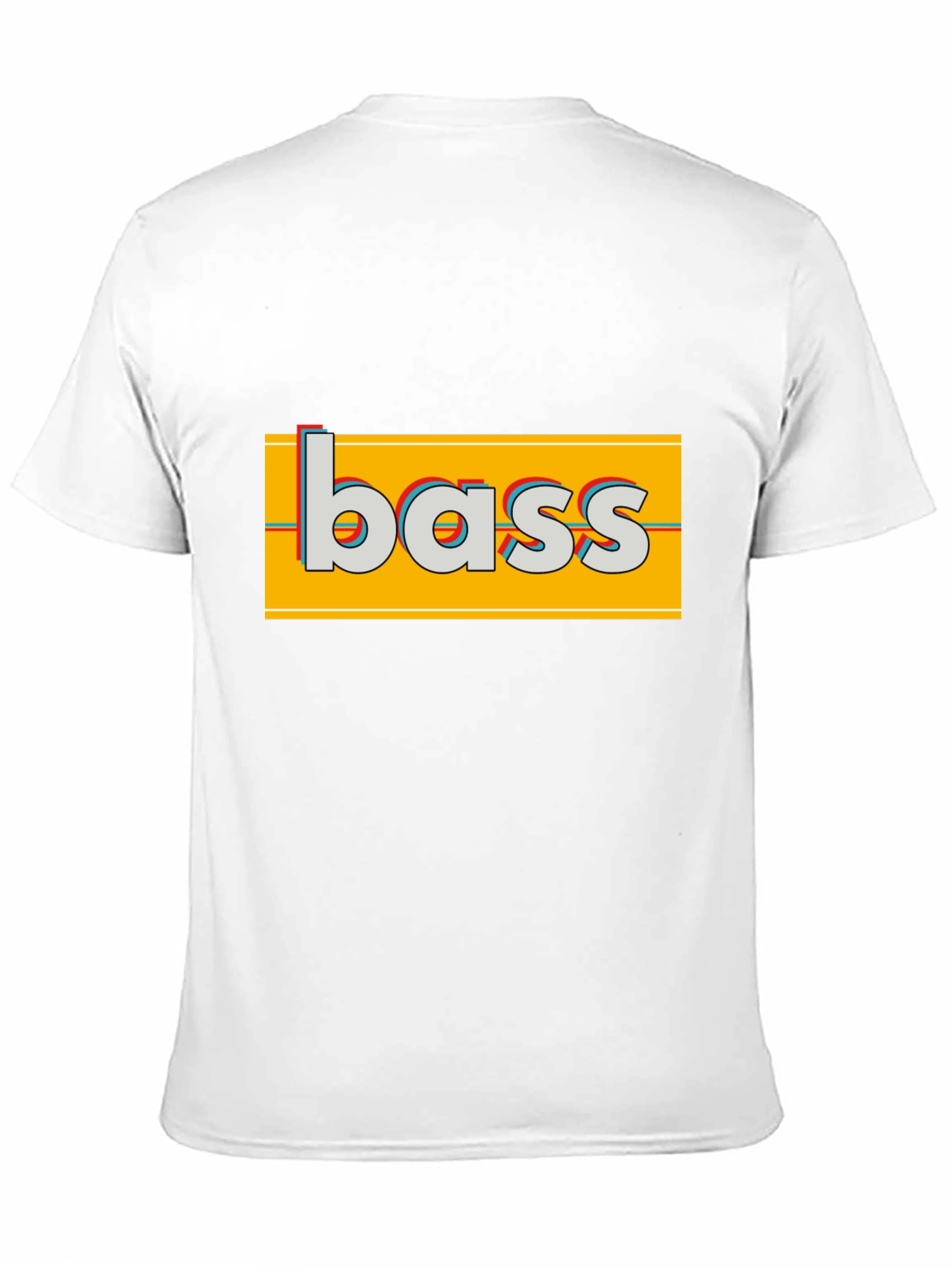 Bass Graphic T-Shirt - Retro Style