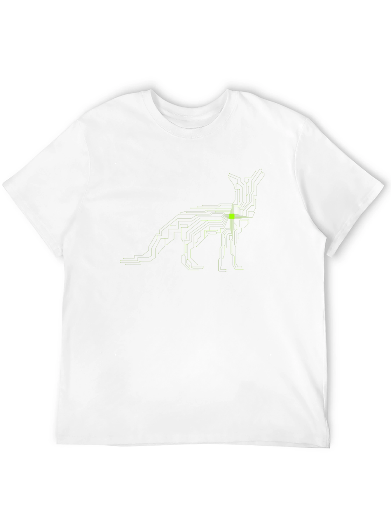 Tech Fox Graphic Tee - Black