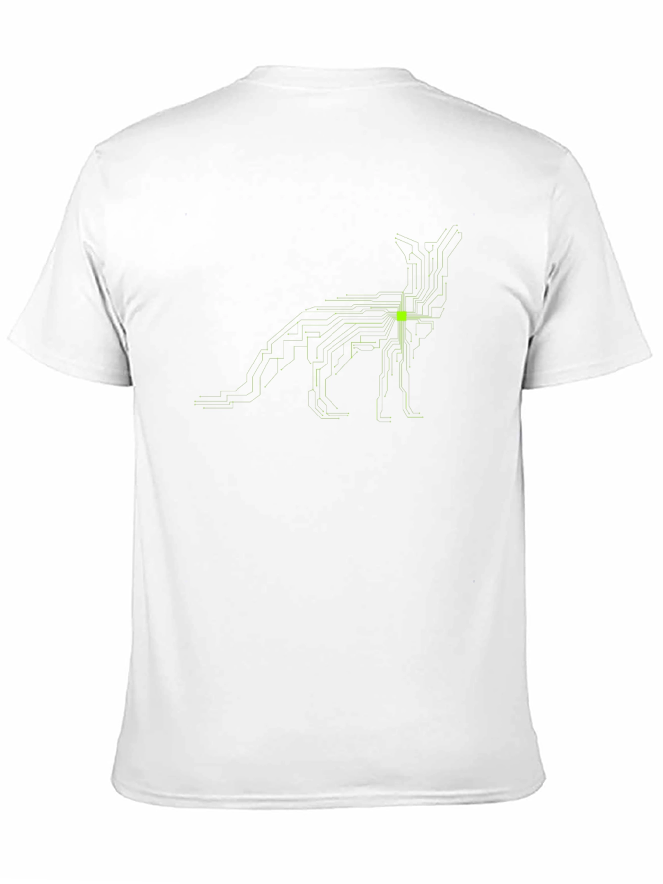 Tech Fox Graphic Tee - Black