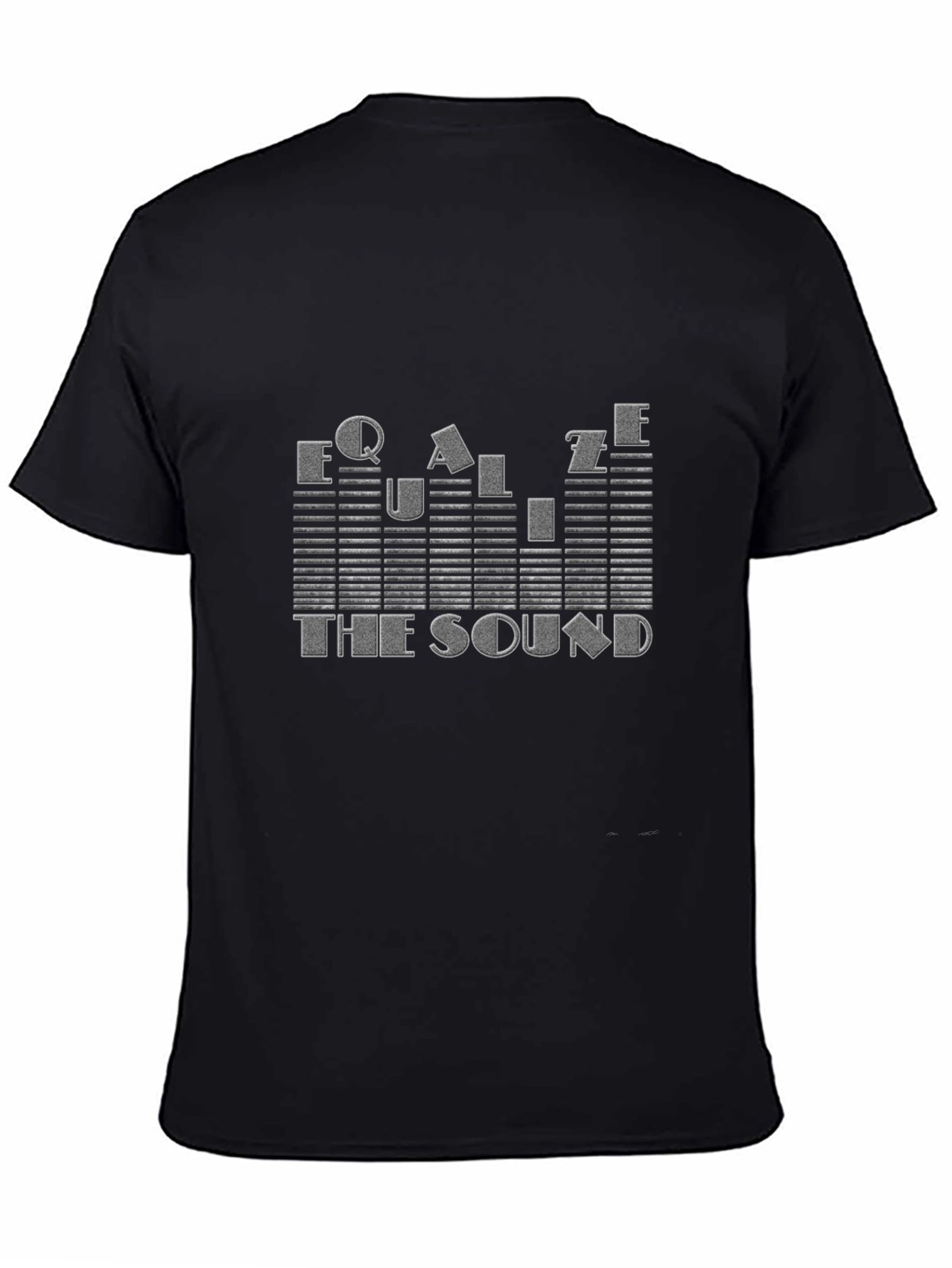 Equalize The Sound Graphic T-Shirt - Black