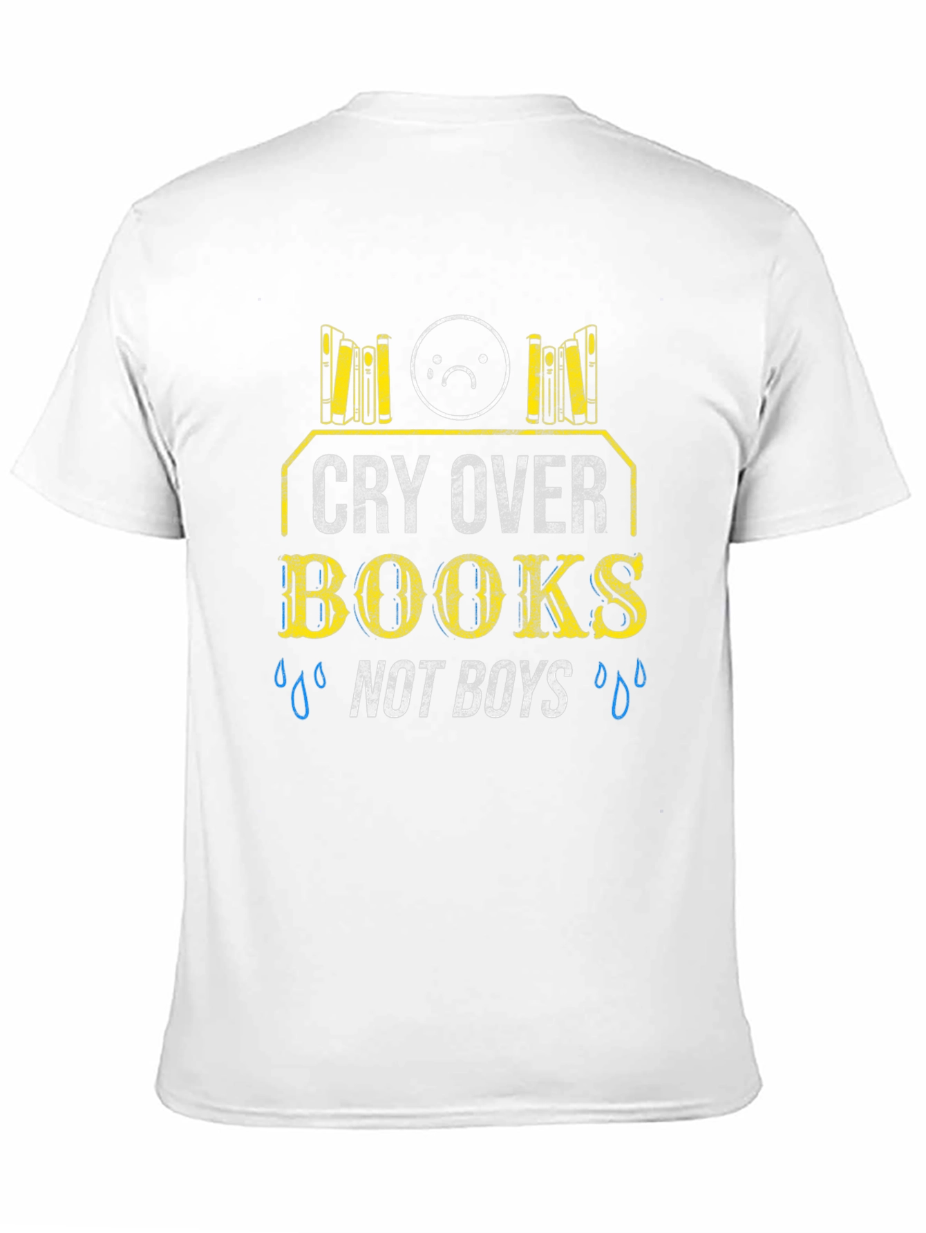 Cry Over Books Graphic T-Shirt