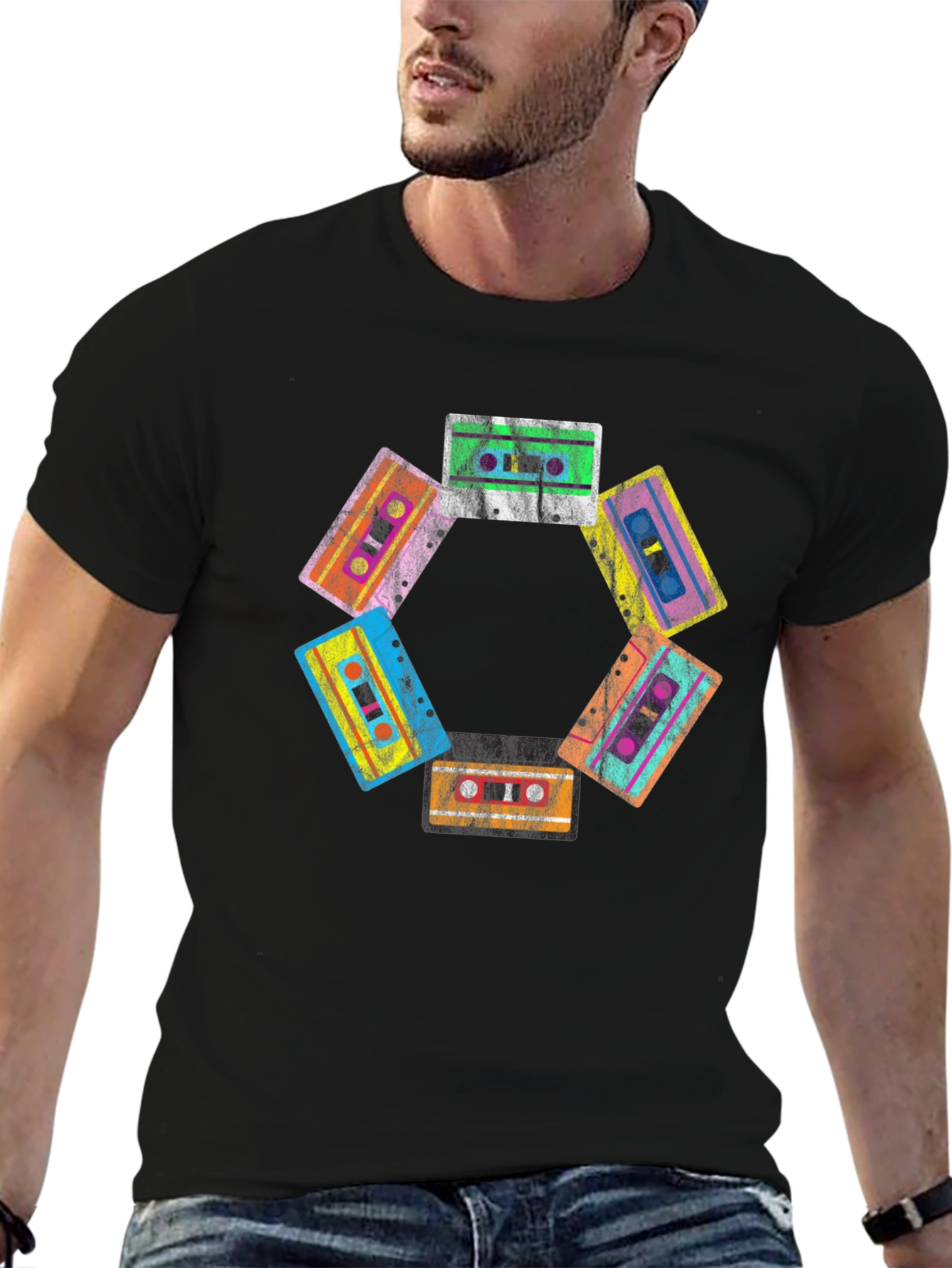 Retro Cassette Tape Graphic Tee