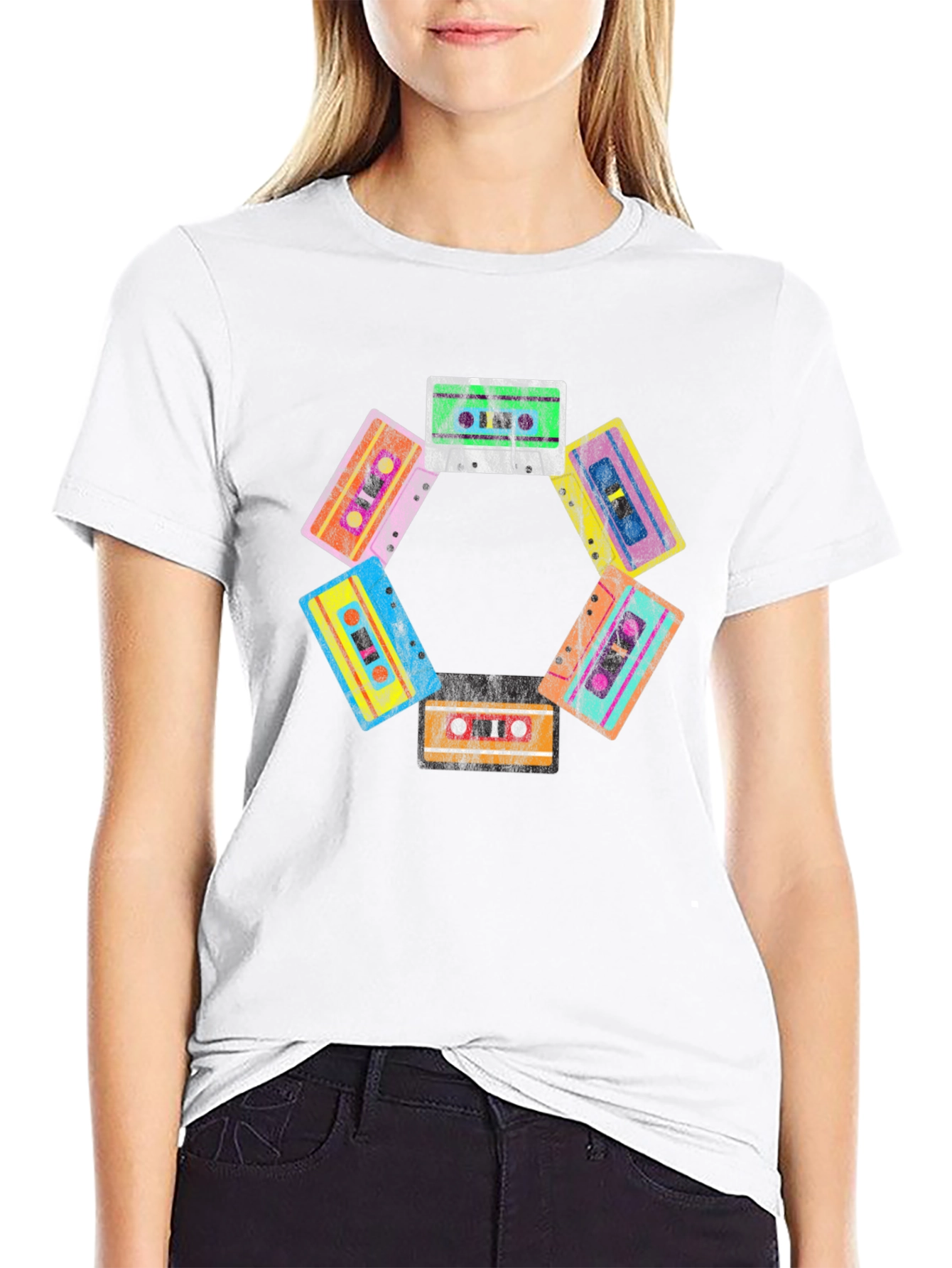 Retro Cassette Tape Graphic Tee