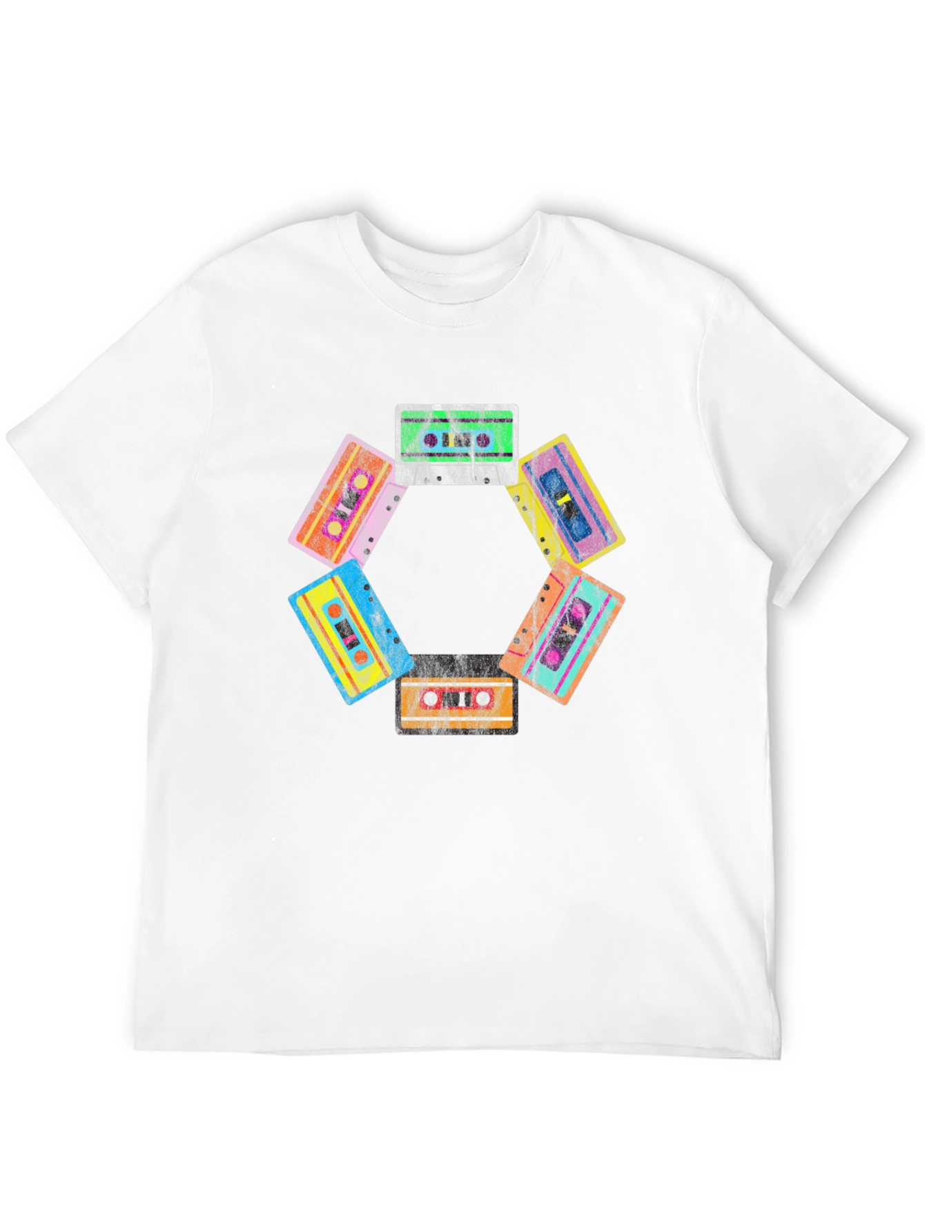 Retro Cassette Tape Graphic Tee