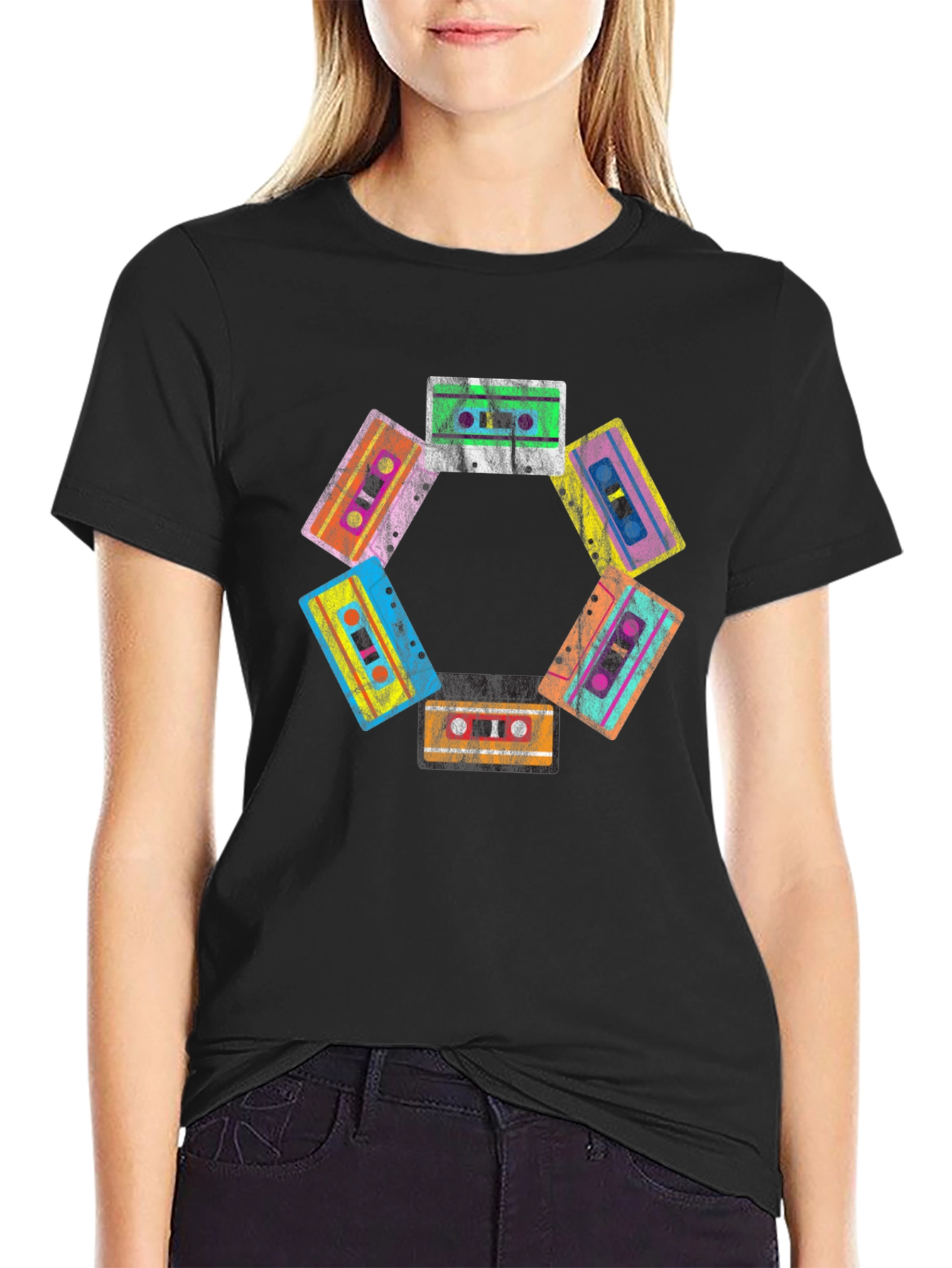 Retro Cassette Tape Graphic Tee