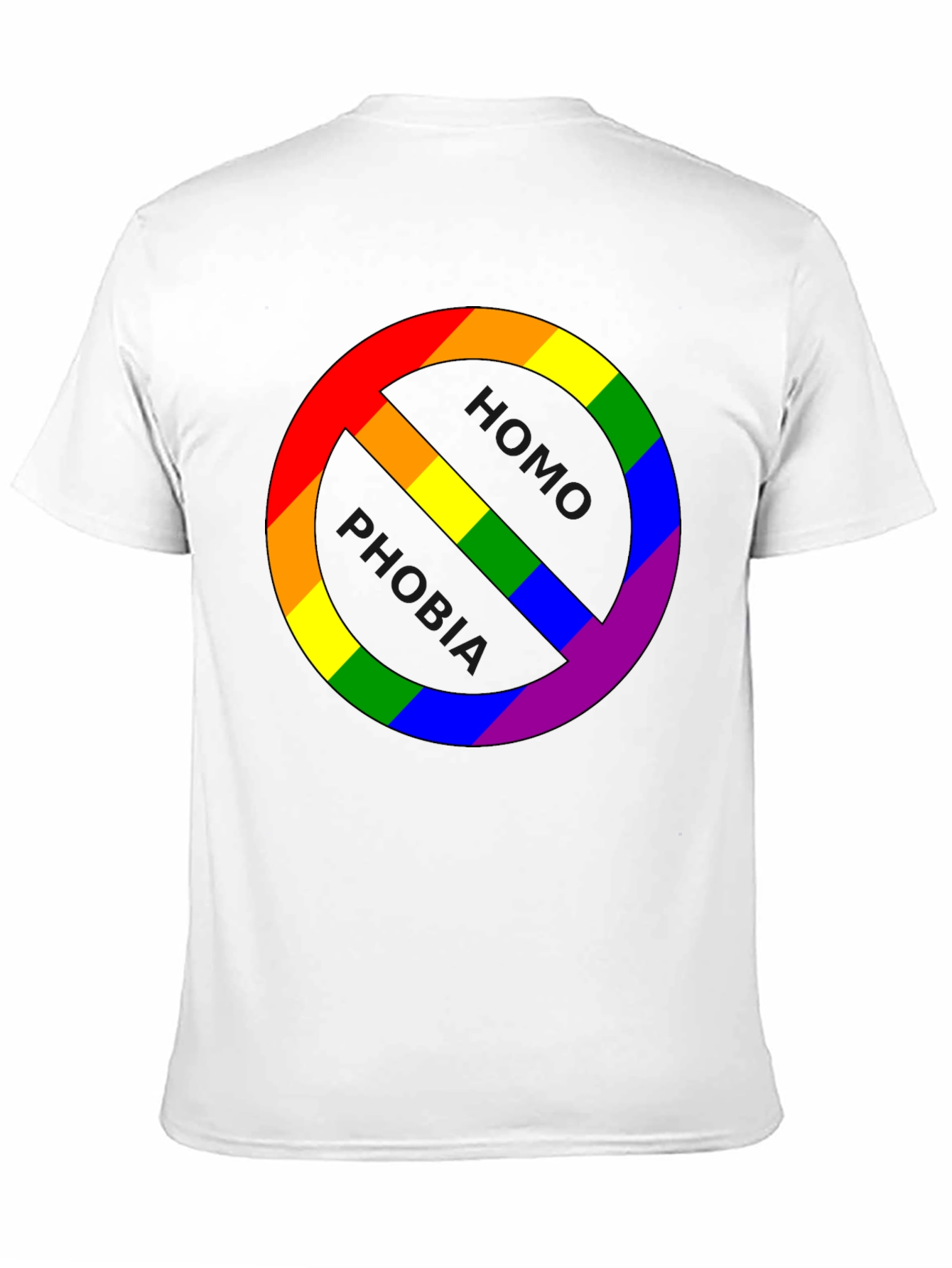 LGBTQ+ Pride T-Shirt - Rainbow Symbol