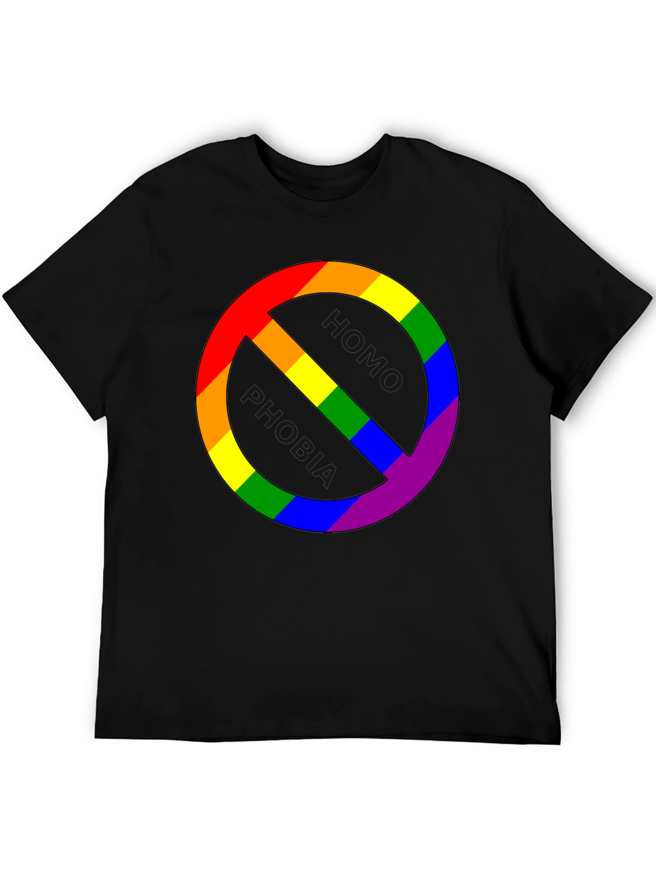 LGBTQ+ Pride T-Shirt - Rainbow Symbol