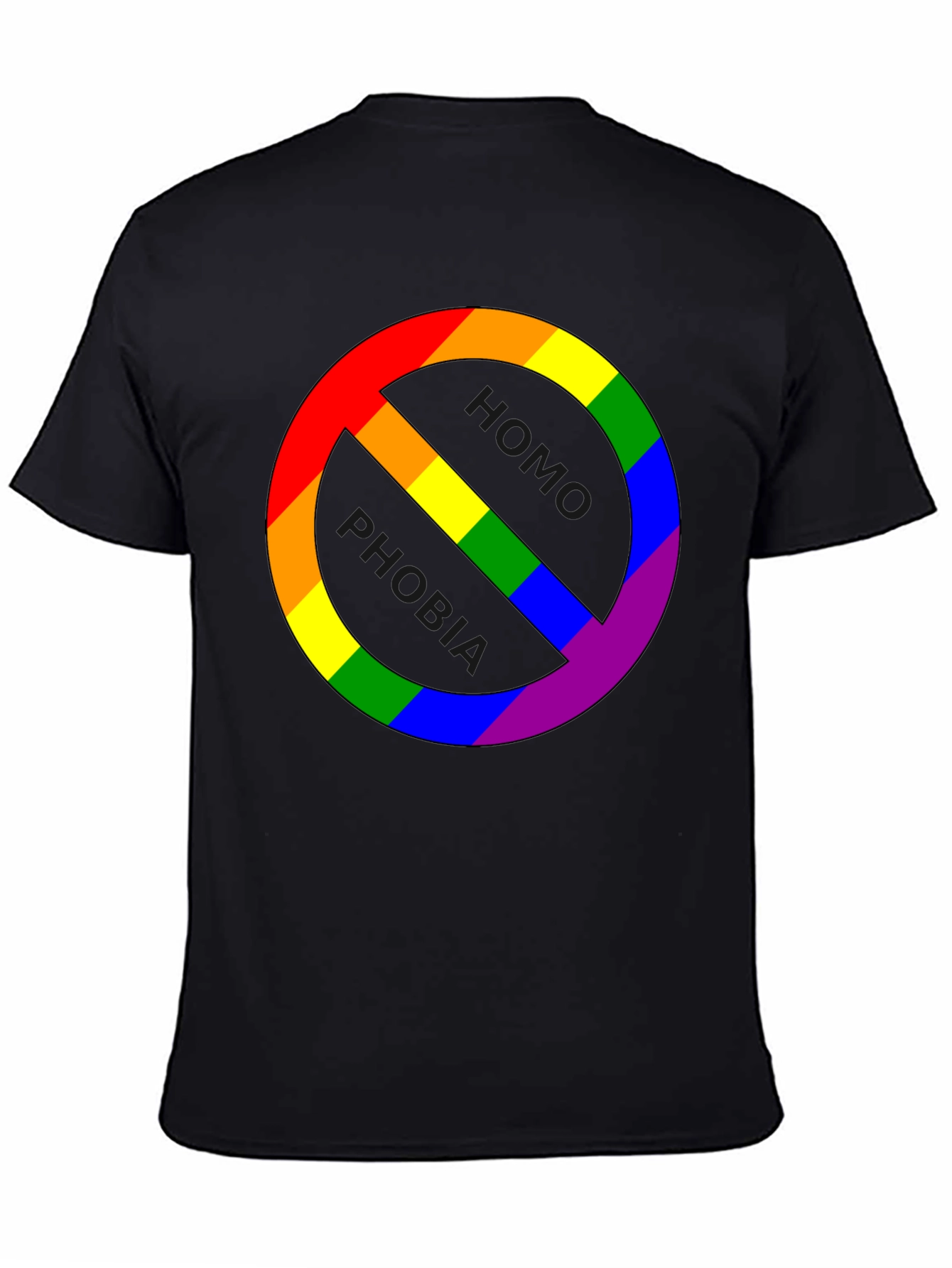 LGBTQ+ Pride T-Shirt - Rainbow Symbol